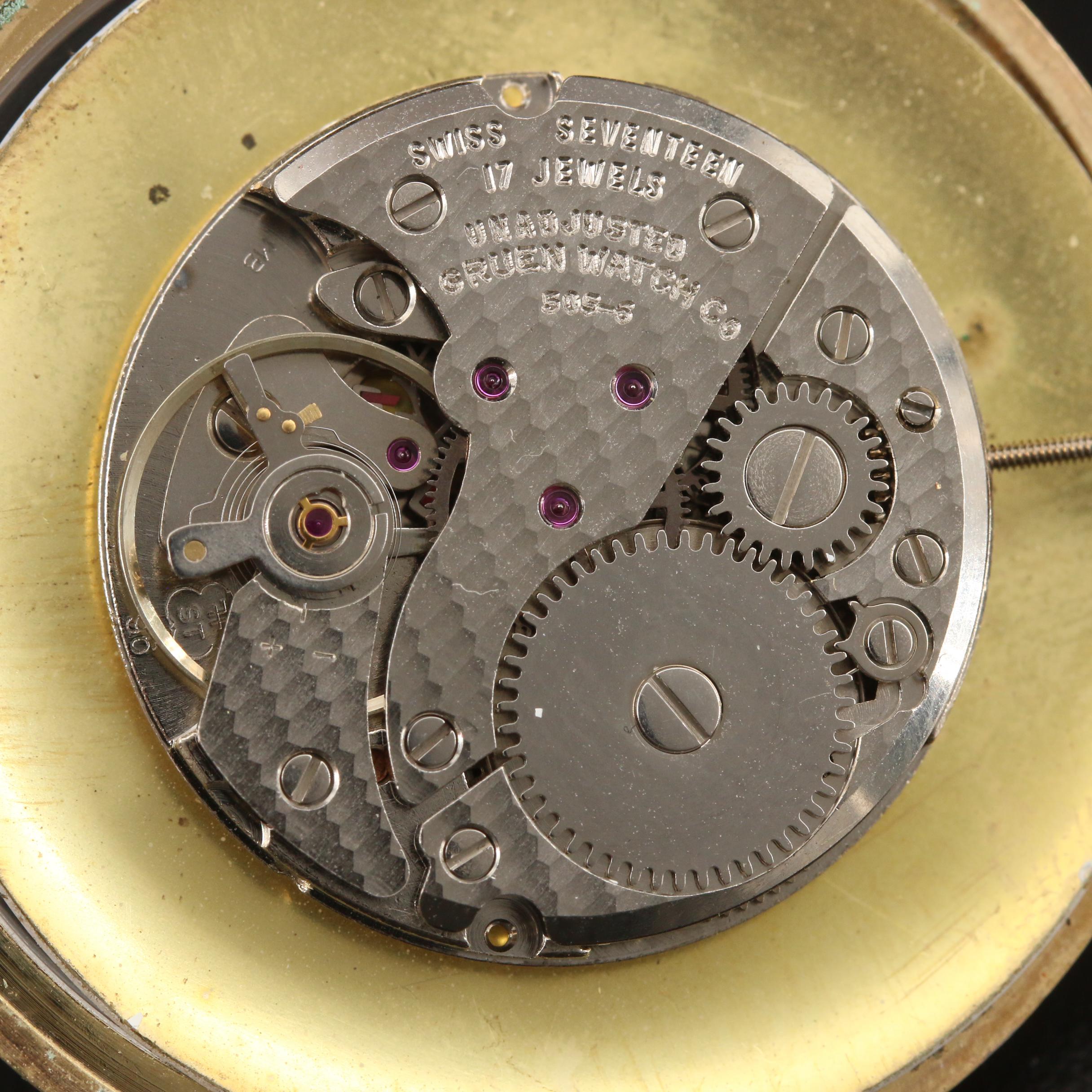 Gruen Precision Swiss Pocket Watch