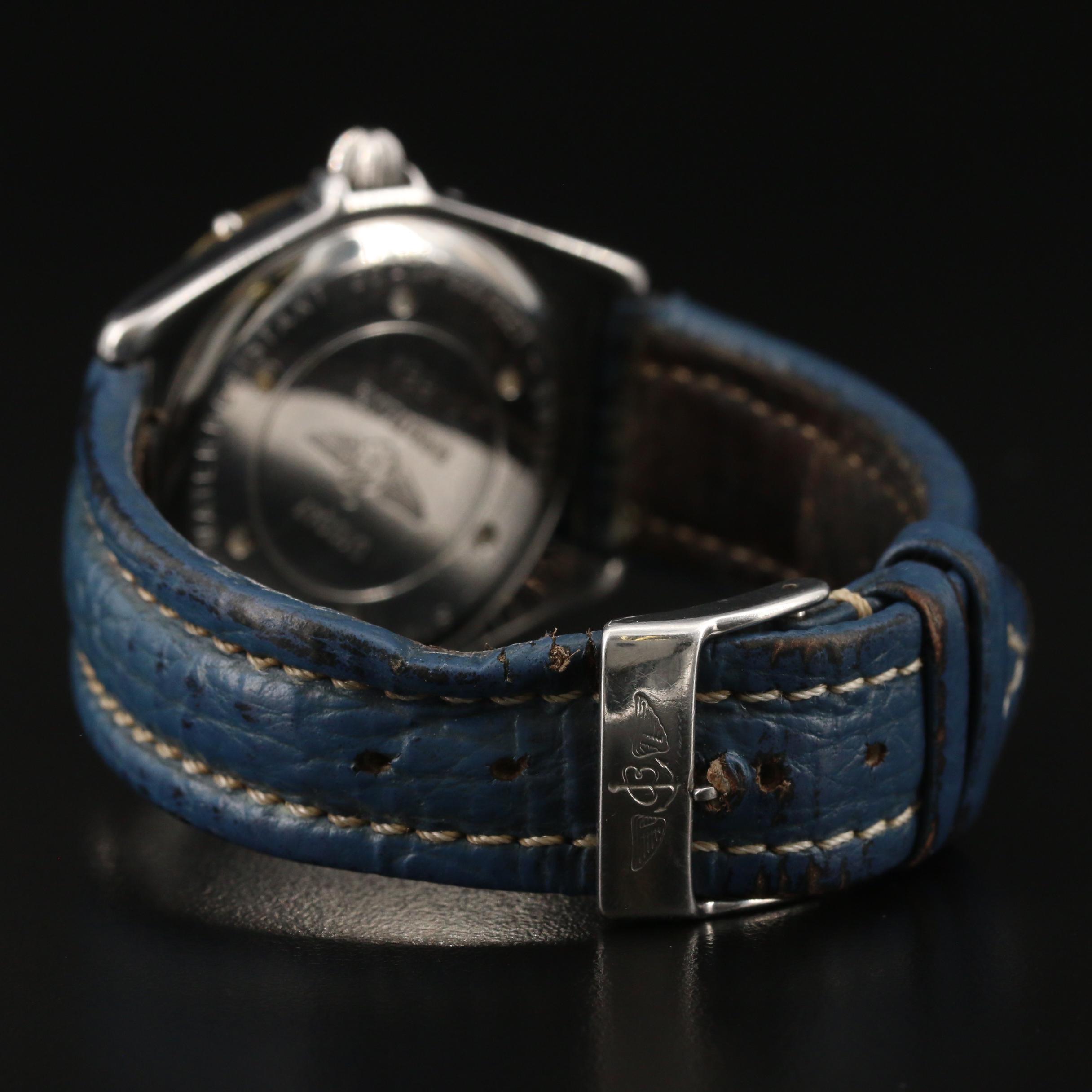 Breitling "Antares" 18K Gold and Stainless Steel Automatic Watch