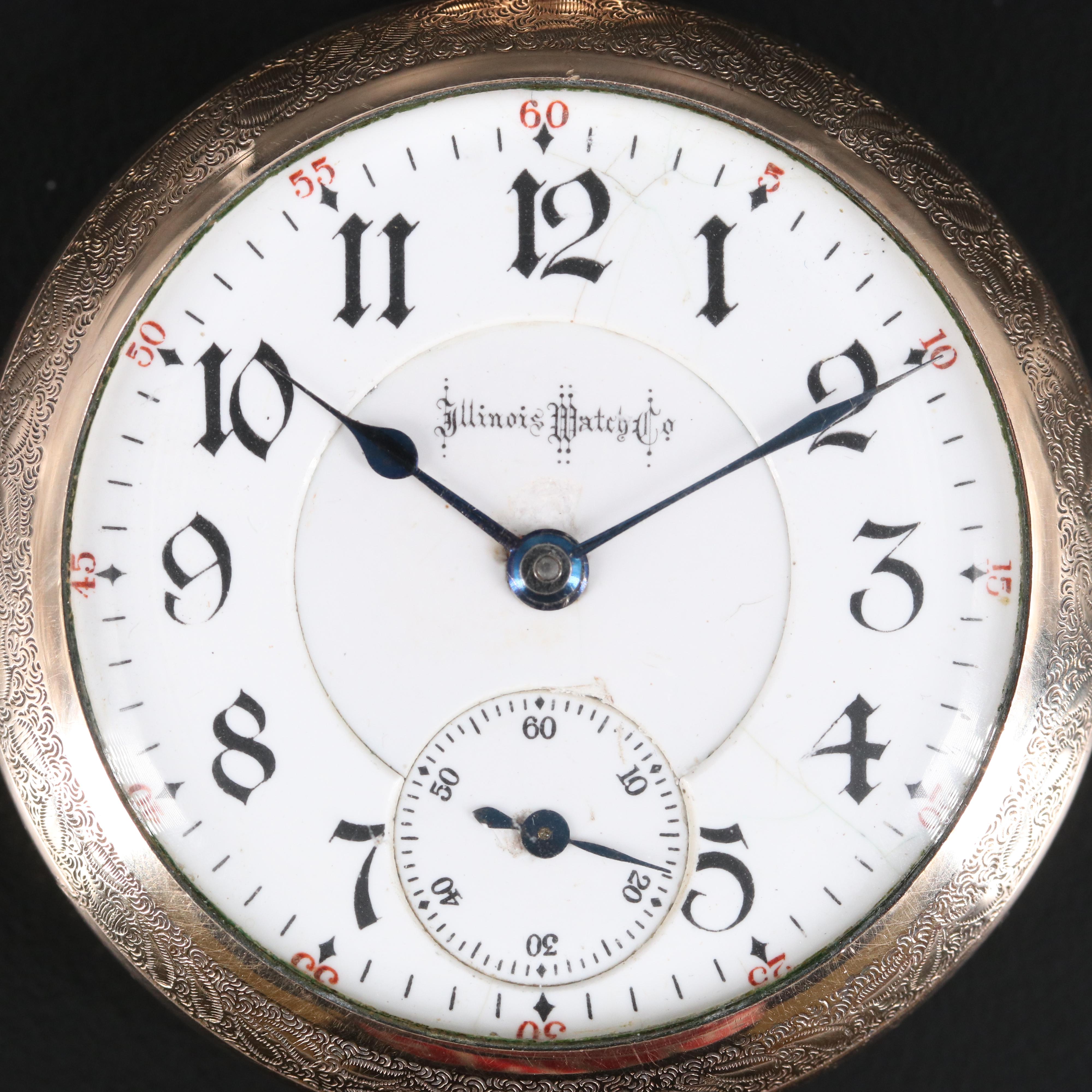 1900 Illinois Bunn Special Pocket Watch
