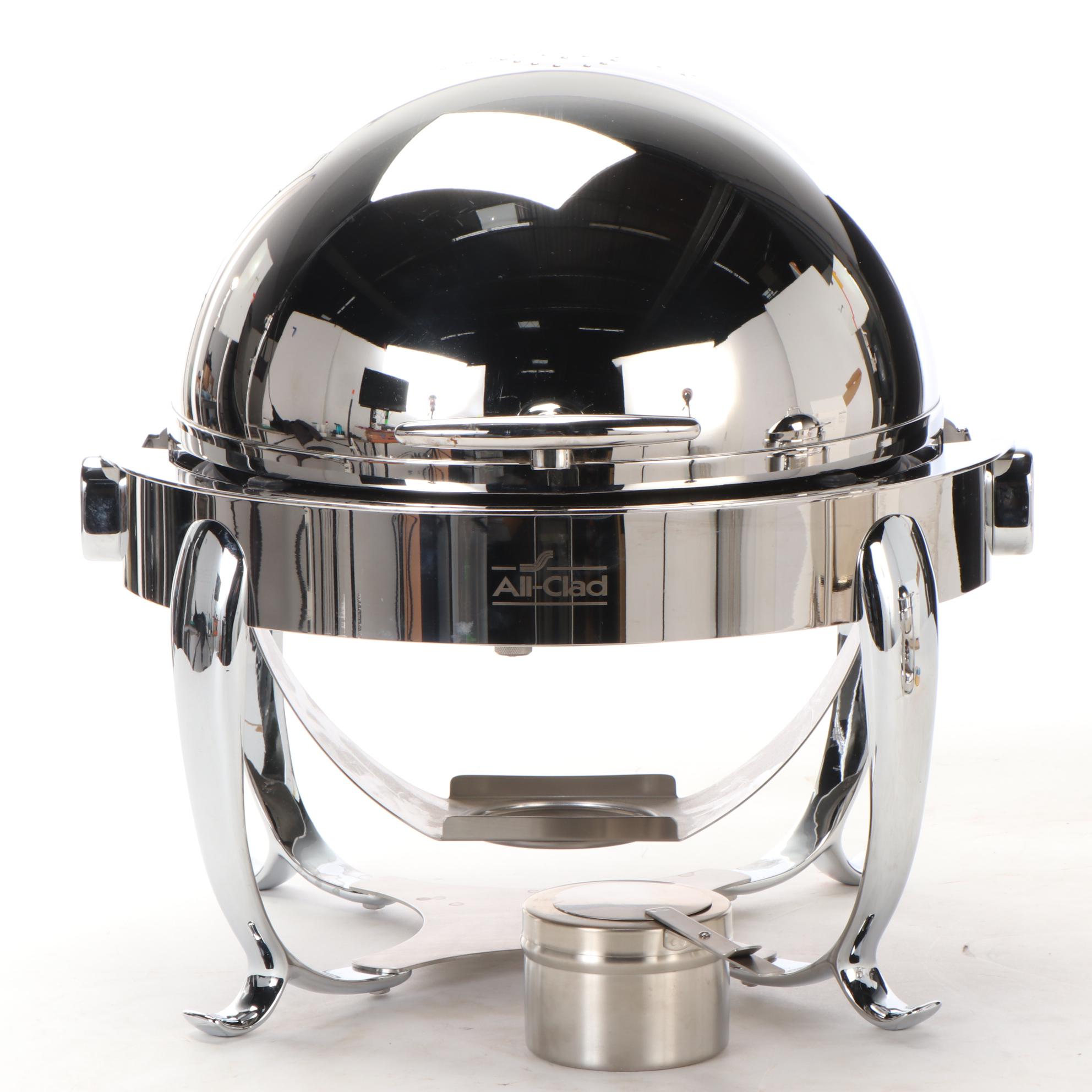 All-Clad Home Catering Collection Stainless Steel Round Chafing Dishes
