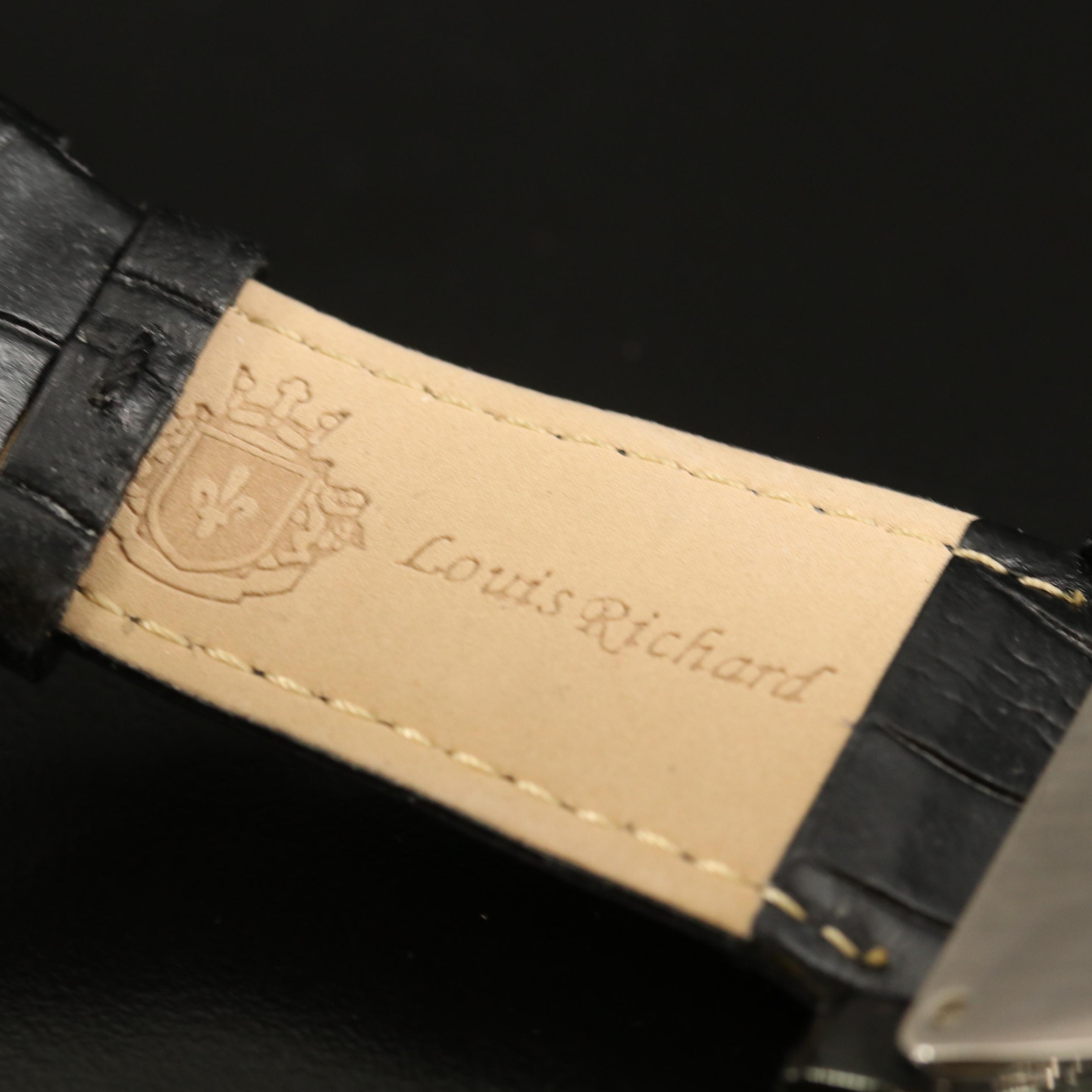 Louis Richard Triple Calendar Stainless Steel Automatic Watch