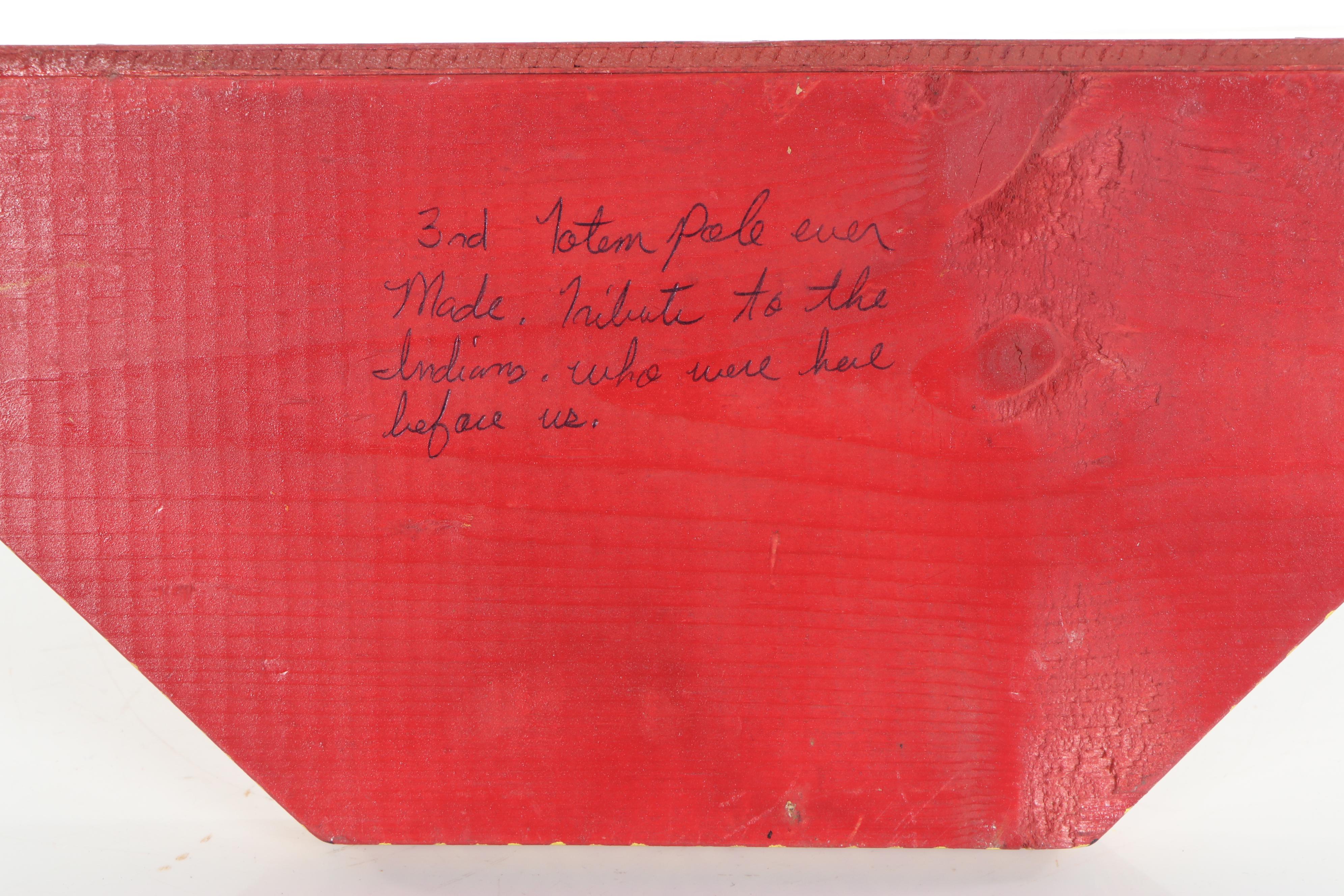 Michael Finster Folk Art Wood Cut-Out Sculpture, 1991