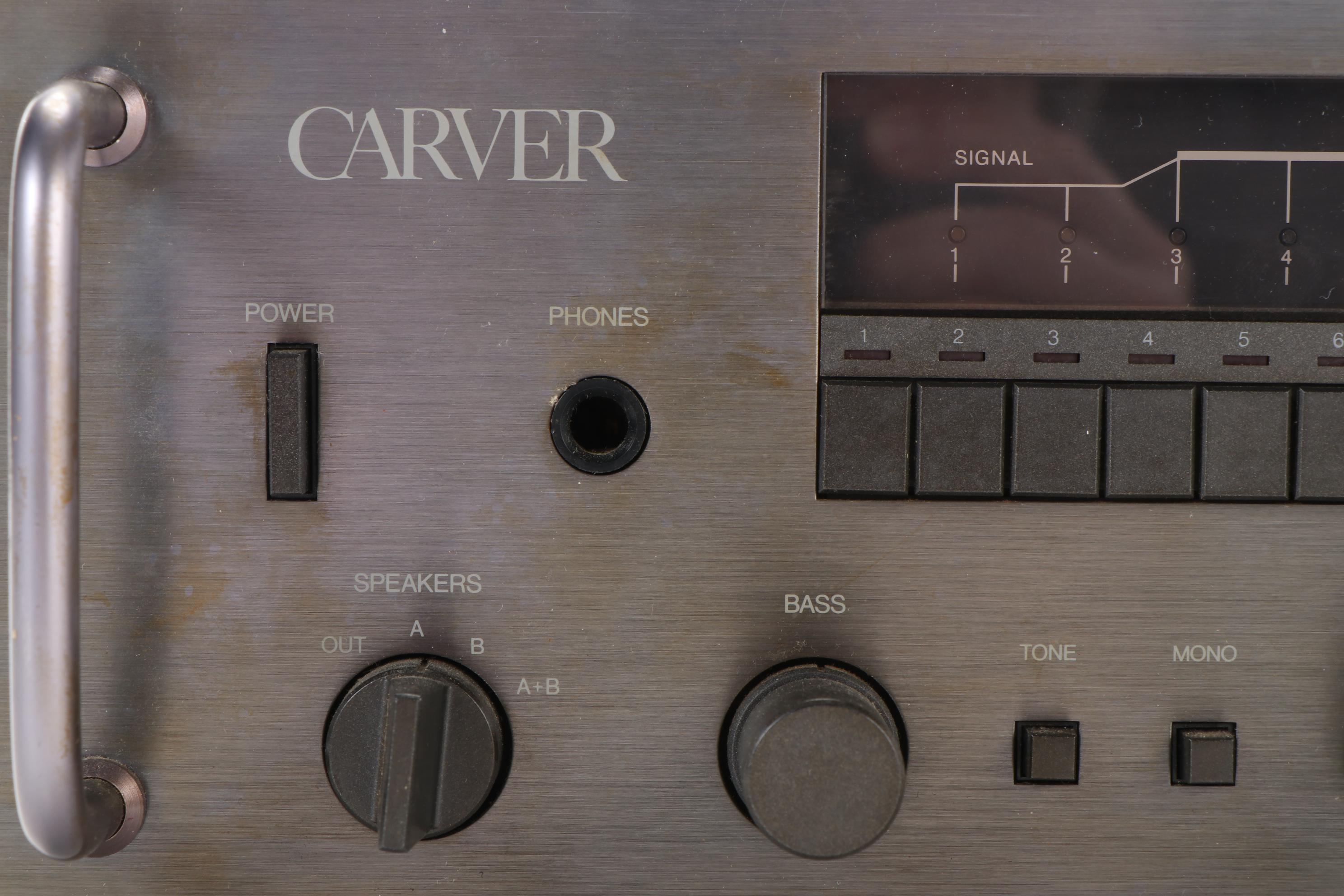 Carver 900 Magnetic Field Power Amplifier Stereo Receiver