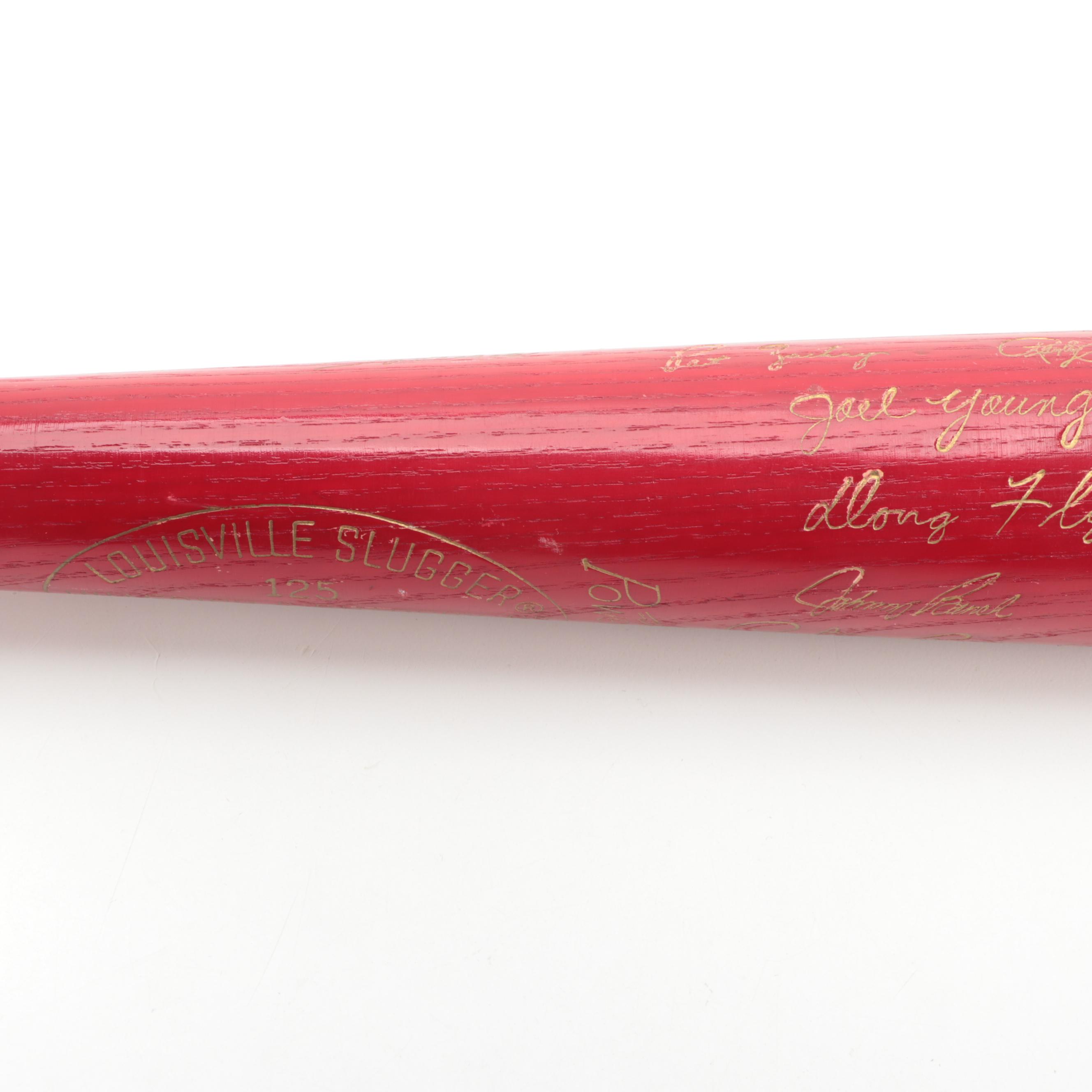 1976 Cincinnati Reds Louisville Slugger "World Champions" Replica Signatures Bat