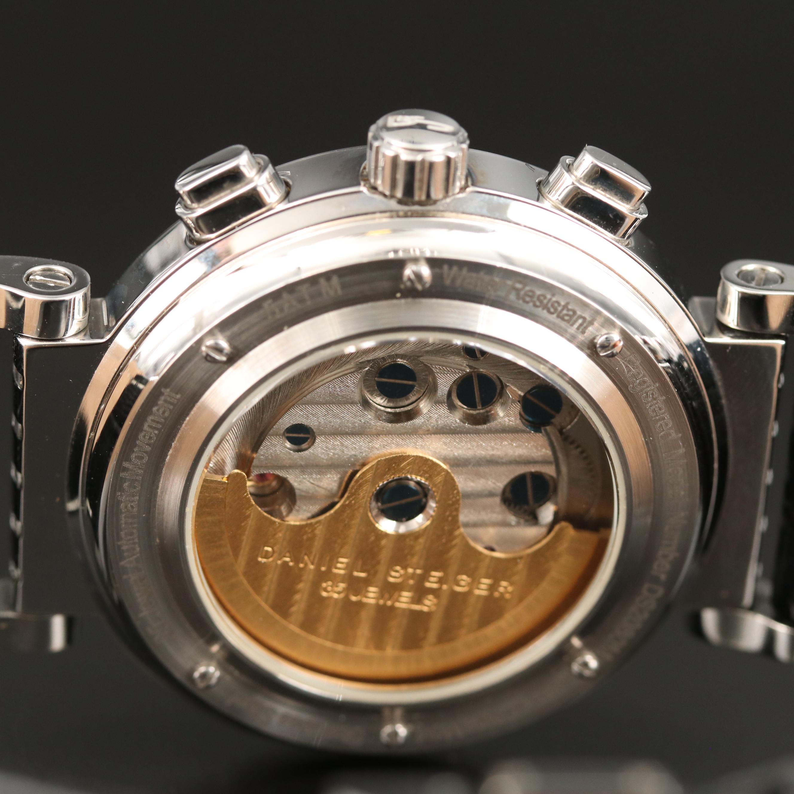 Daniel Steiger Evolution Calendar Stainless Steel Automatic Watch