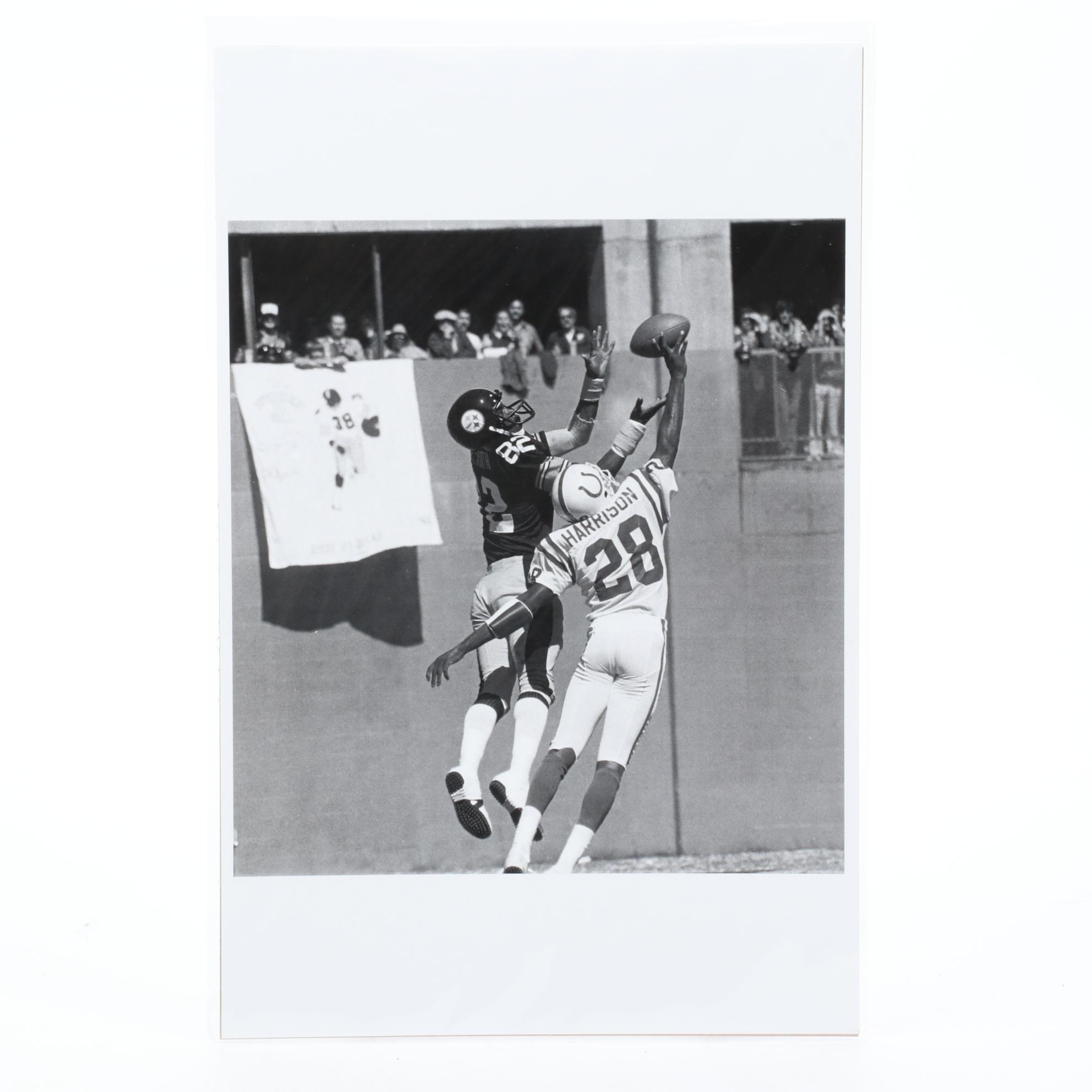 Dennis Morgan Offset Lithograph of Pittsburgh Steelers' John Stallworth