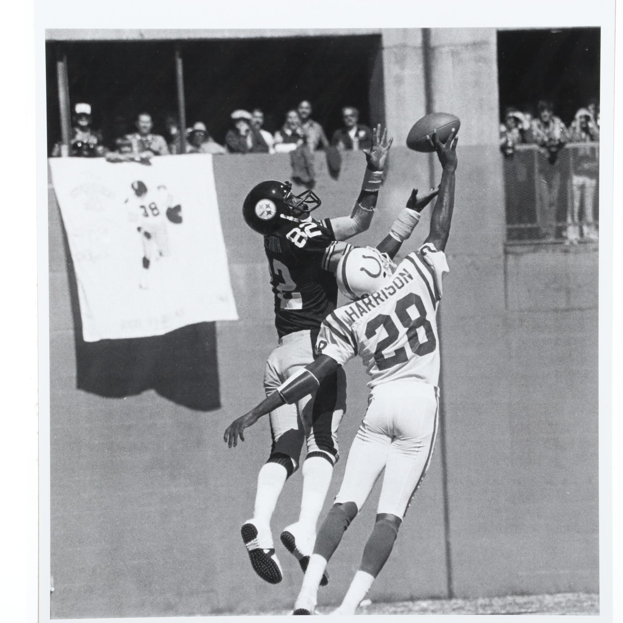 Dennis Morgan Offset Lithograph of Pittsburgh Steelers' John Stallworth