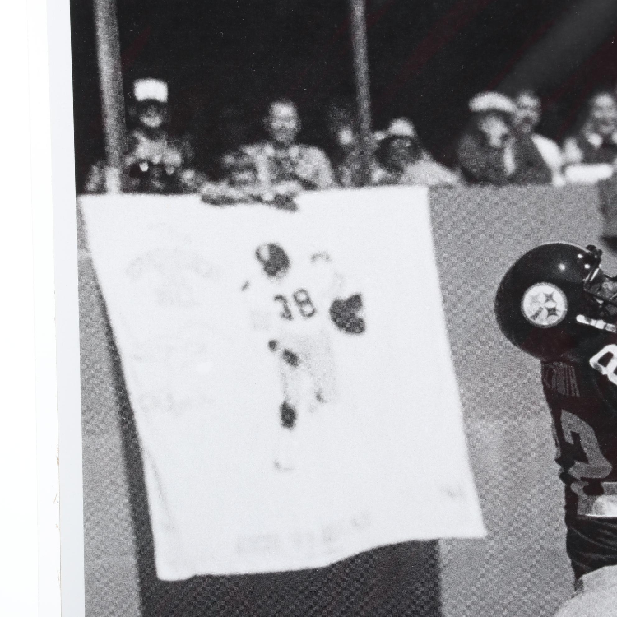 Dennis Morgan Offset Lithograph of Pittsburgh Steelers' John Stallworth