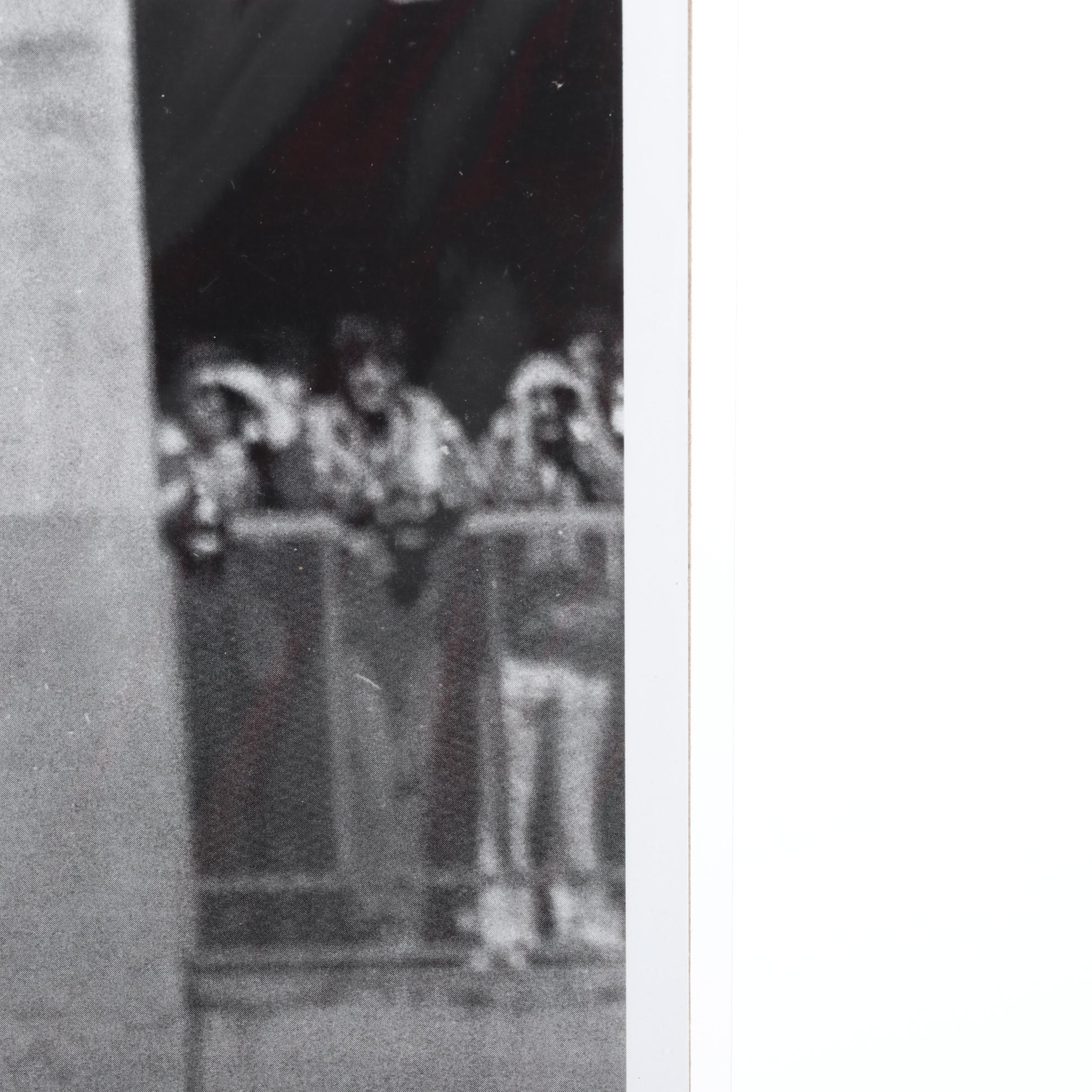 Dennis Morgan Offset Lithograph of Pittsburgh Steelers' John Stallworth