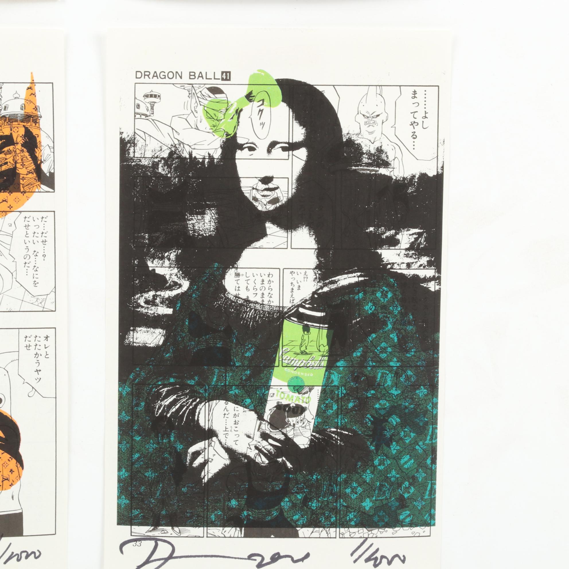 Death NYC Pop Art "Dragon Ball" Manga Graphic Prints, 2020