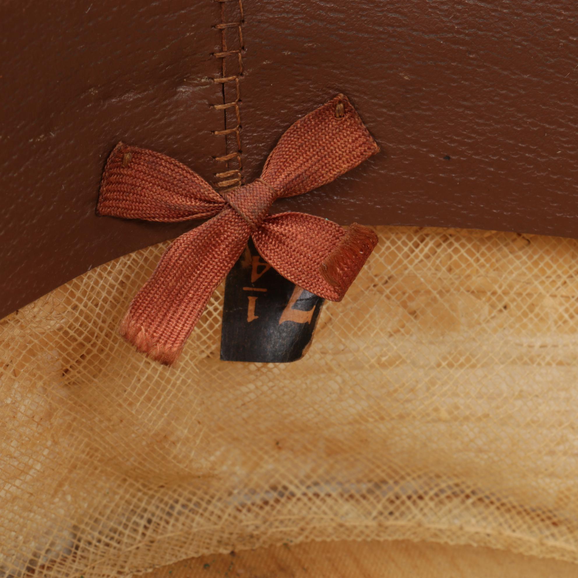 Men's Lincoln, Begg, and Colombia Woven Straw Boater Hats