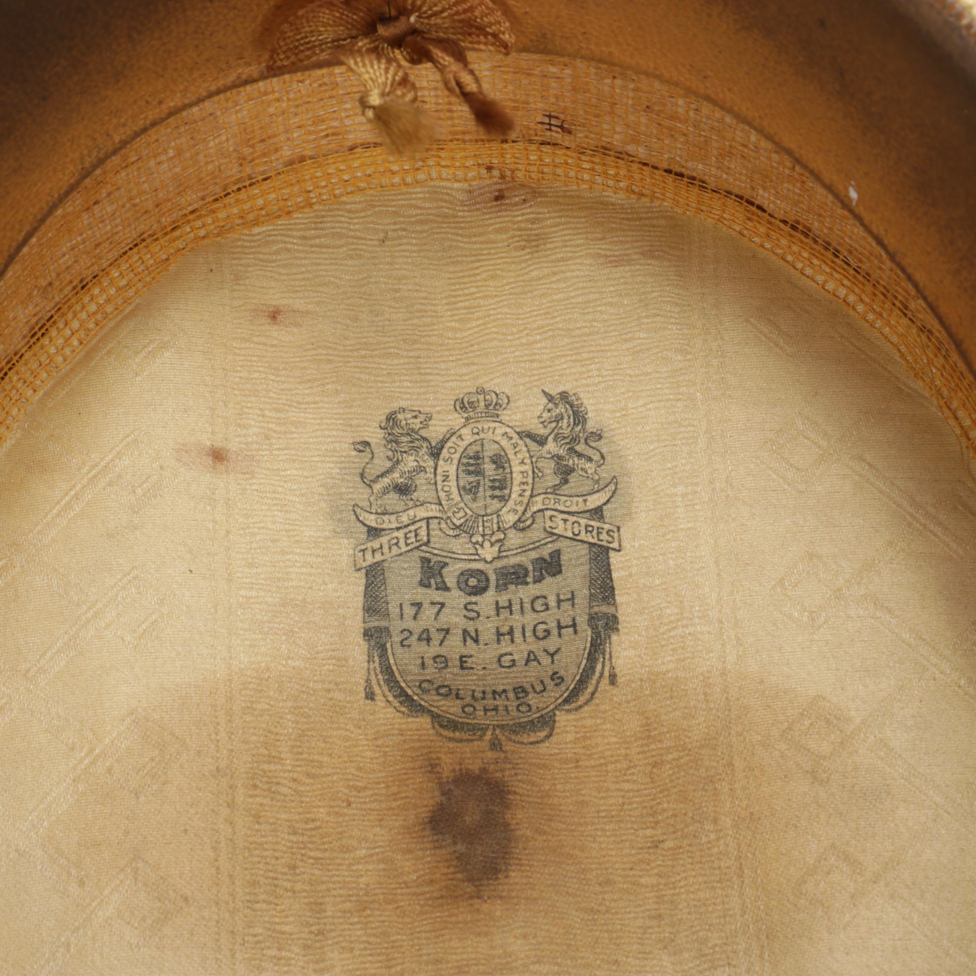 Men's Rossley, Korn, and The Columbian Woven Straw Boater Hats