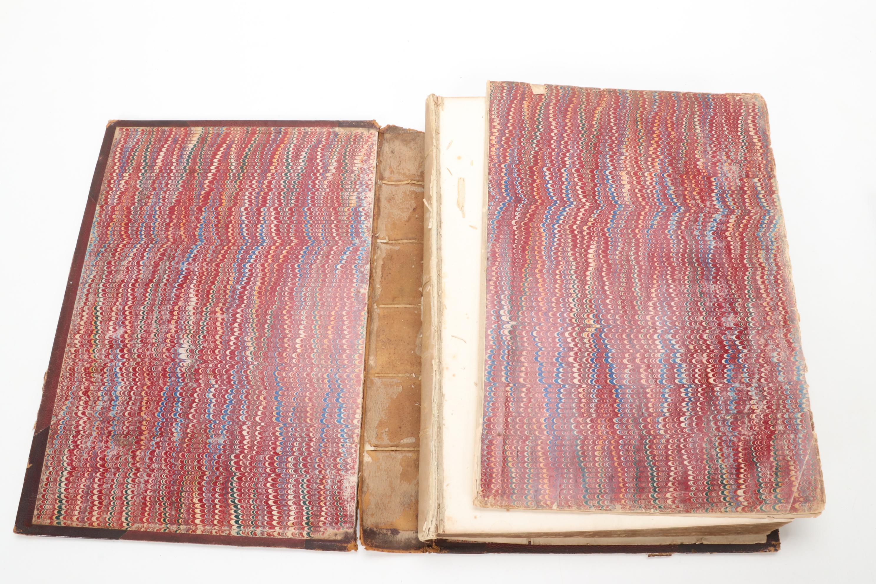 "The Aldine" Art Journal Bound Volumes V and VI, 1872–1873