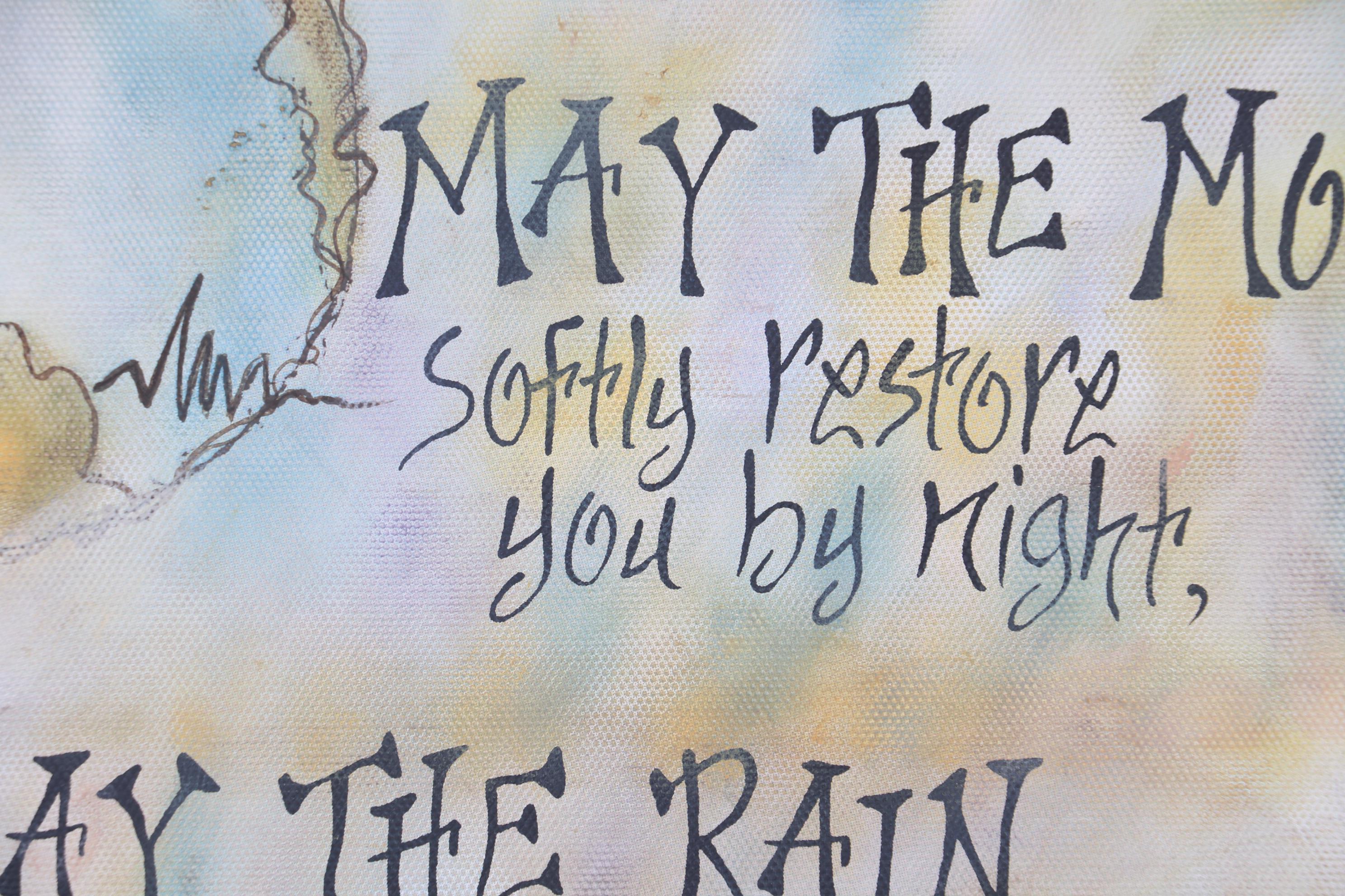 Rhonda Kullberg Acrylic Painting of Apache Blessing