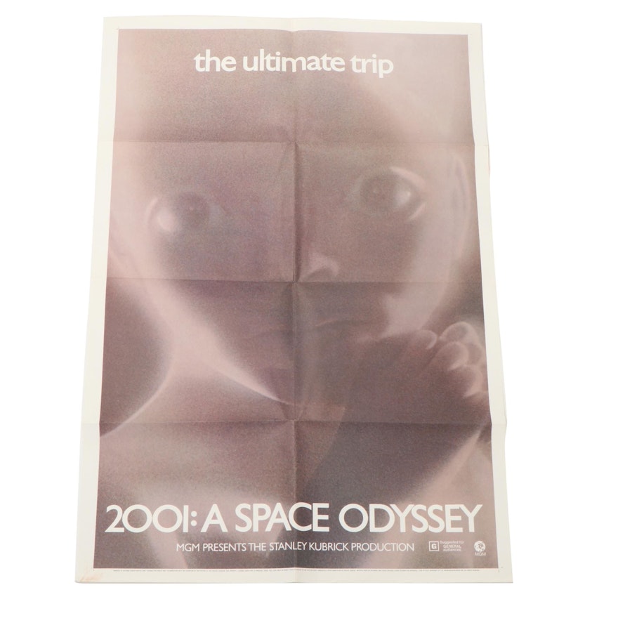 "2001: A Space Odyssey" Star Child One Sheet, 1971