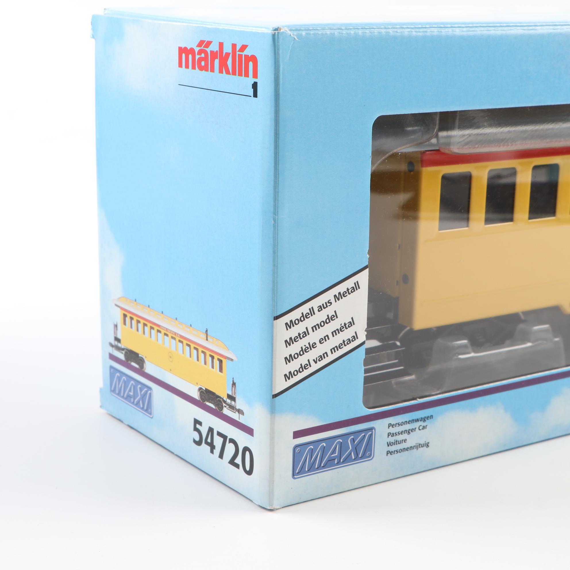 Märklín Aral Tank Car and #56 Passenger Car