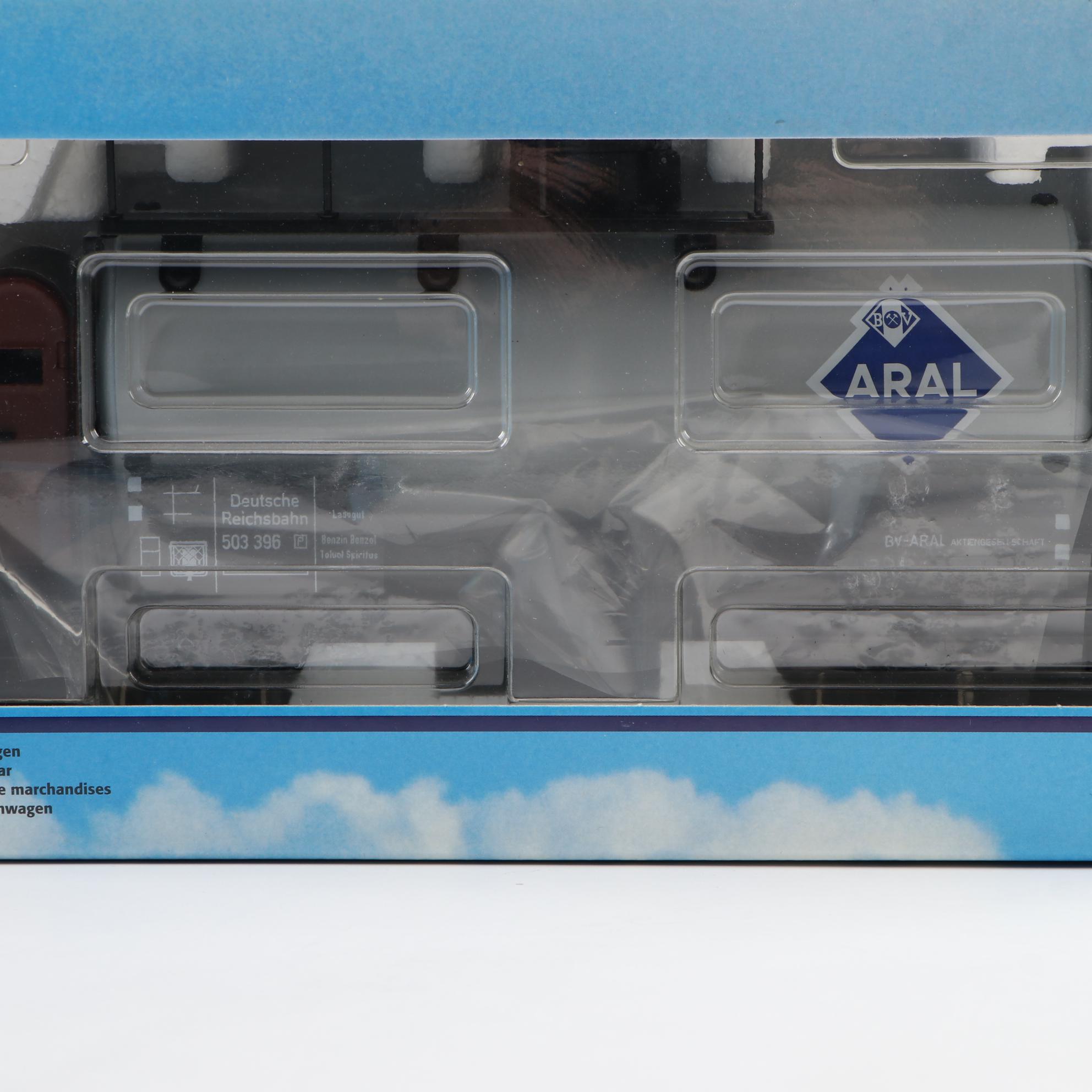 Märklín Aral Tank Car and #56 Passenger Car