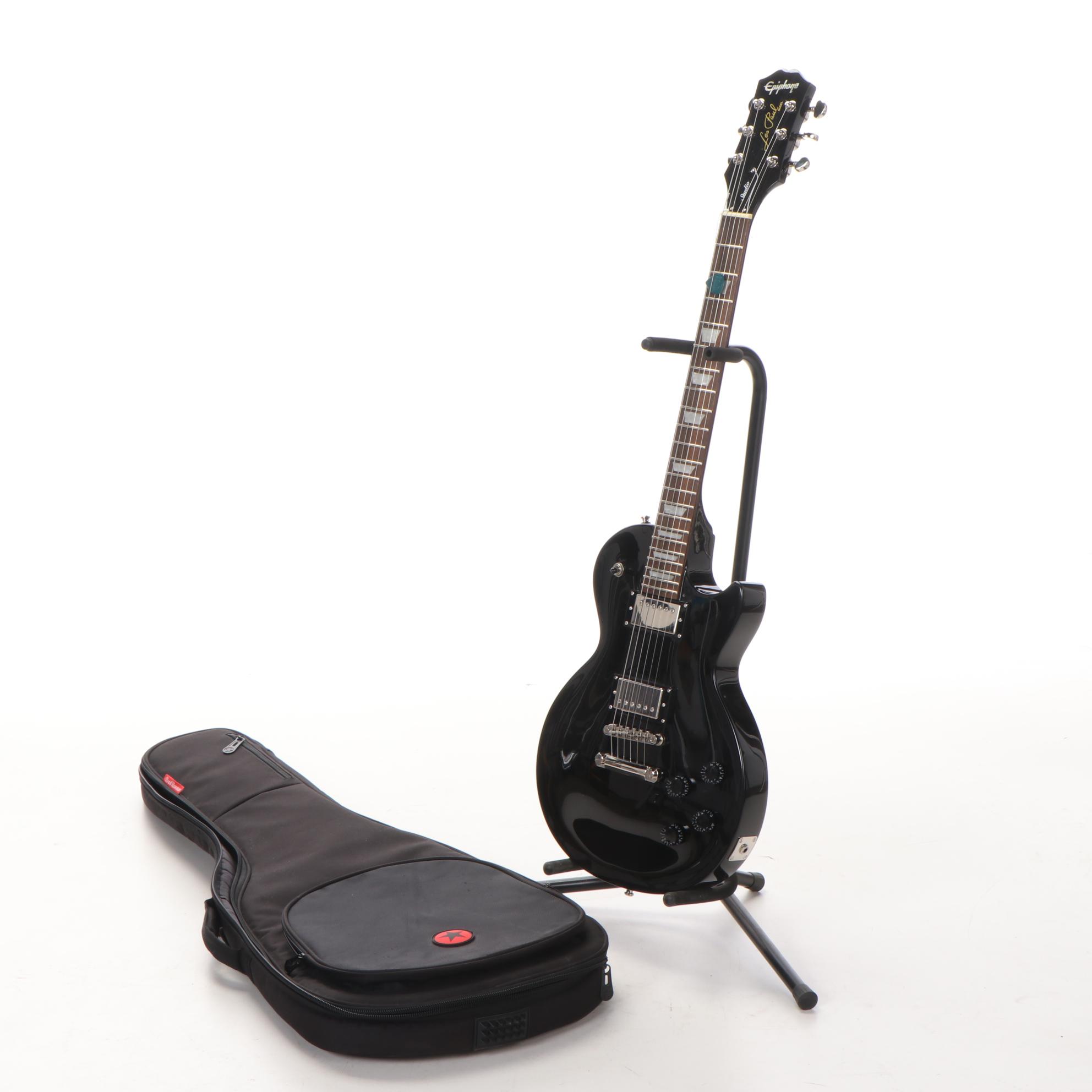 Epiphone Les Paul Studio Electric Guitar with Gig Bag