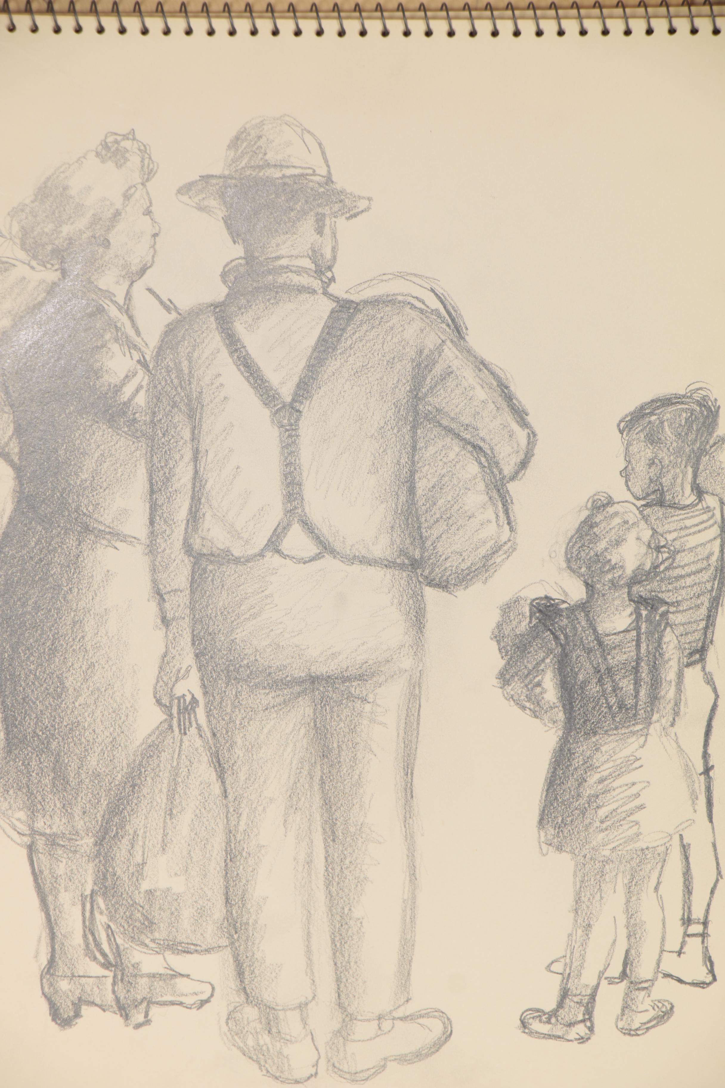 Florence B. Smithburn Sketchbooks, Mid-20th Century