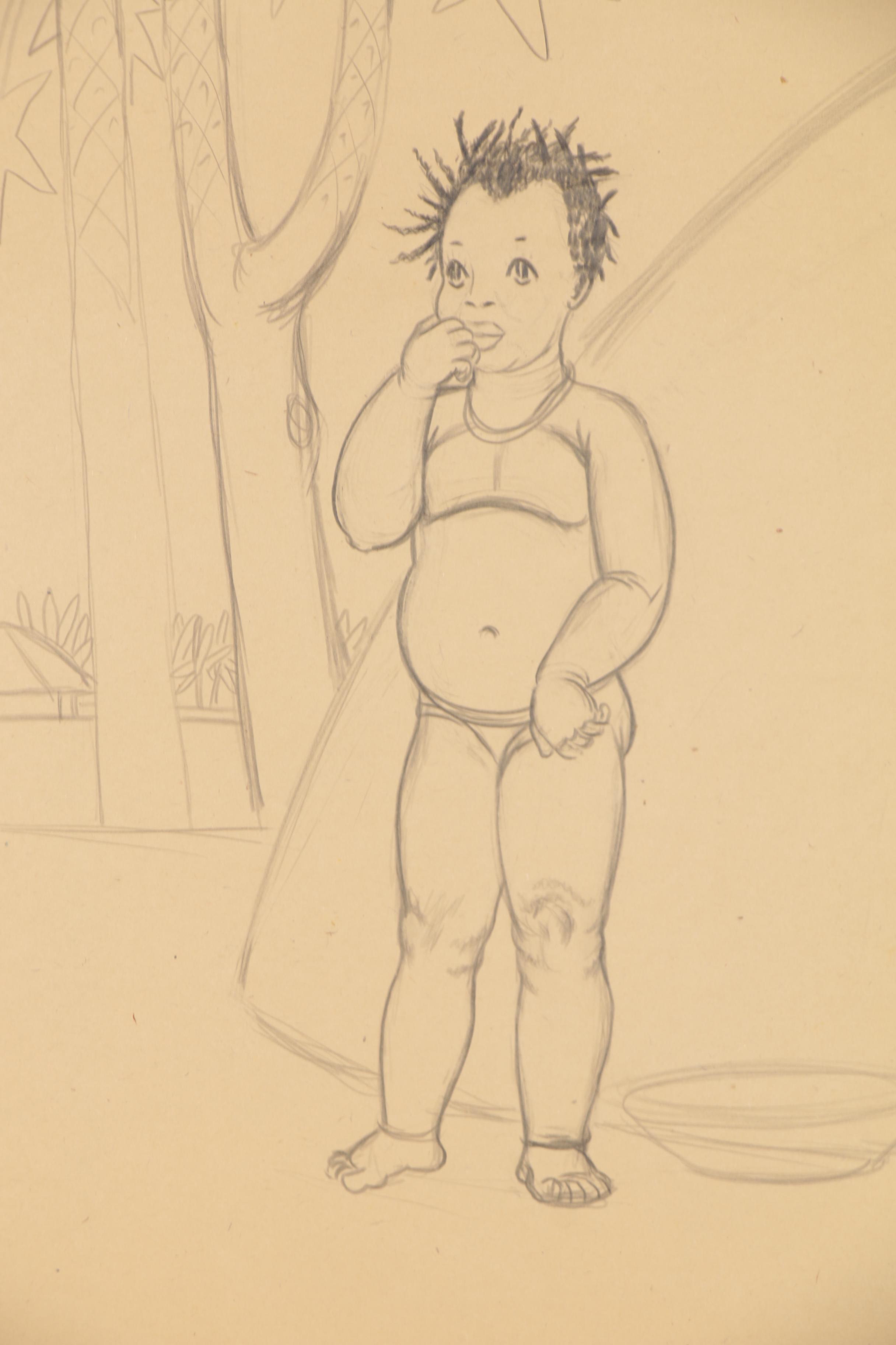 Florence B. Smithburn Sketchbooks, Mid-20th Century