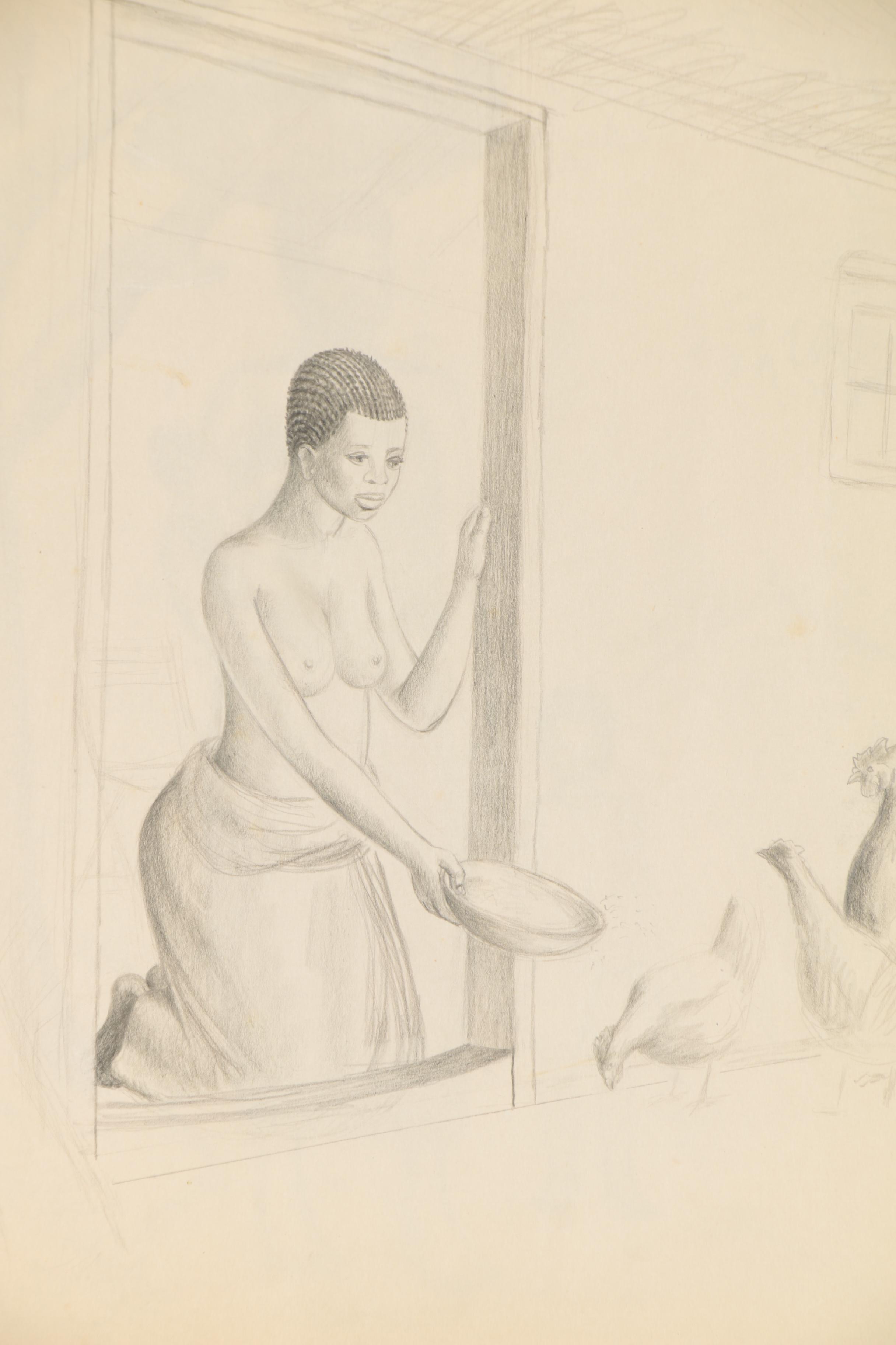 Florence B. Smithburn Sketchbooks, Mid-20th Century