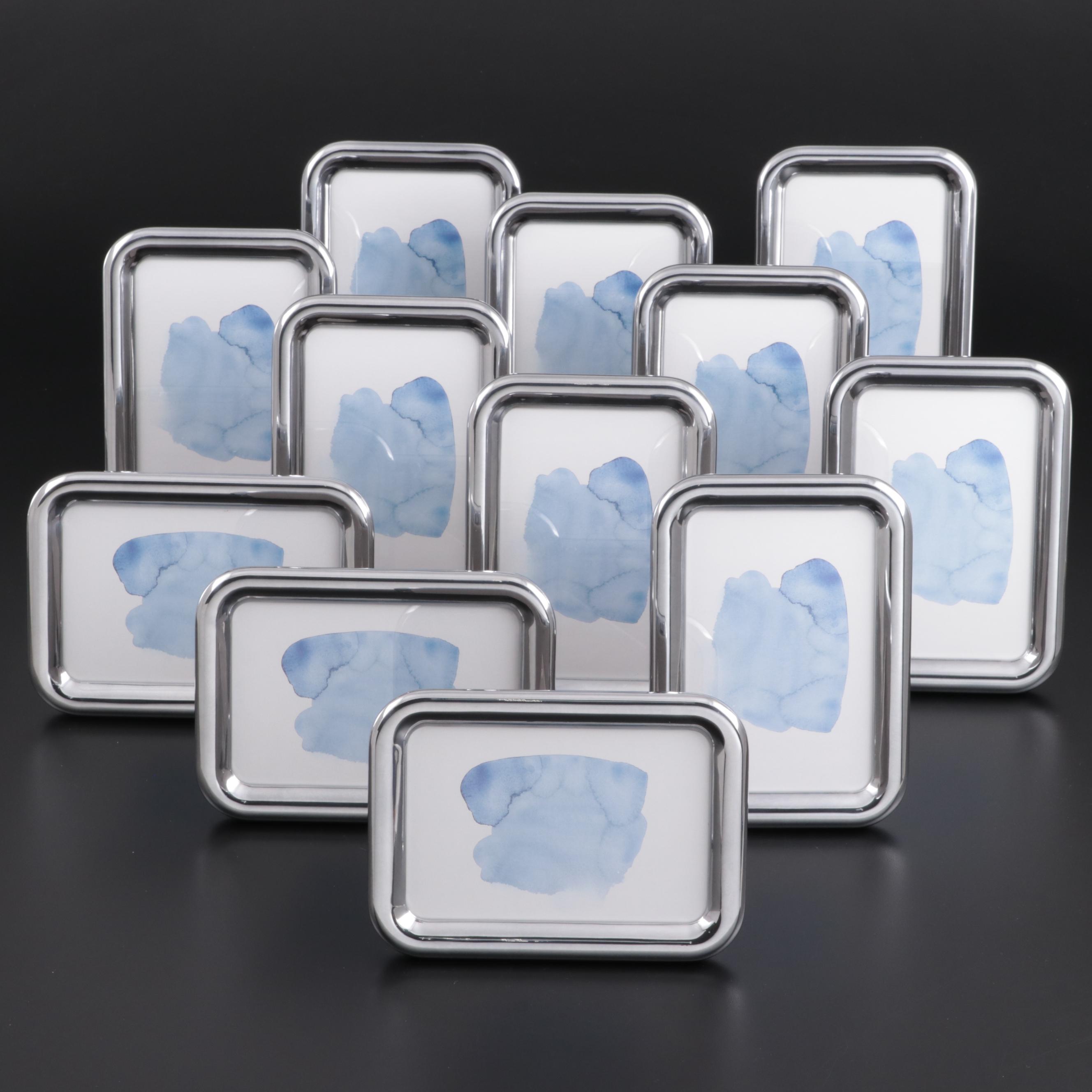 Georg Jensen "Tableau" Aluminum Tabletop Picture Frames