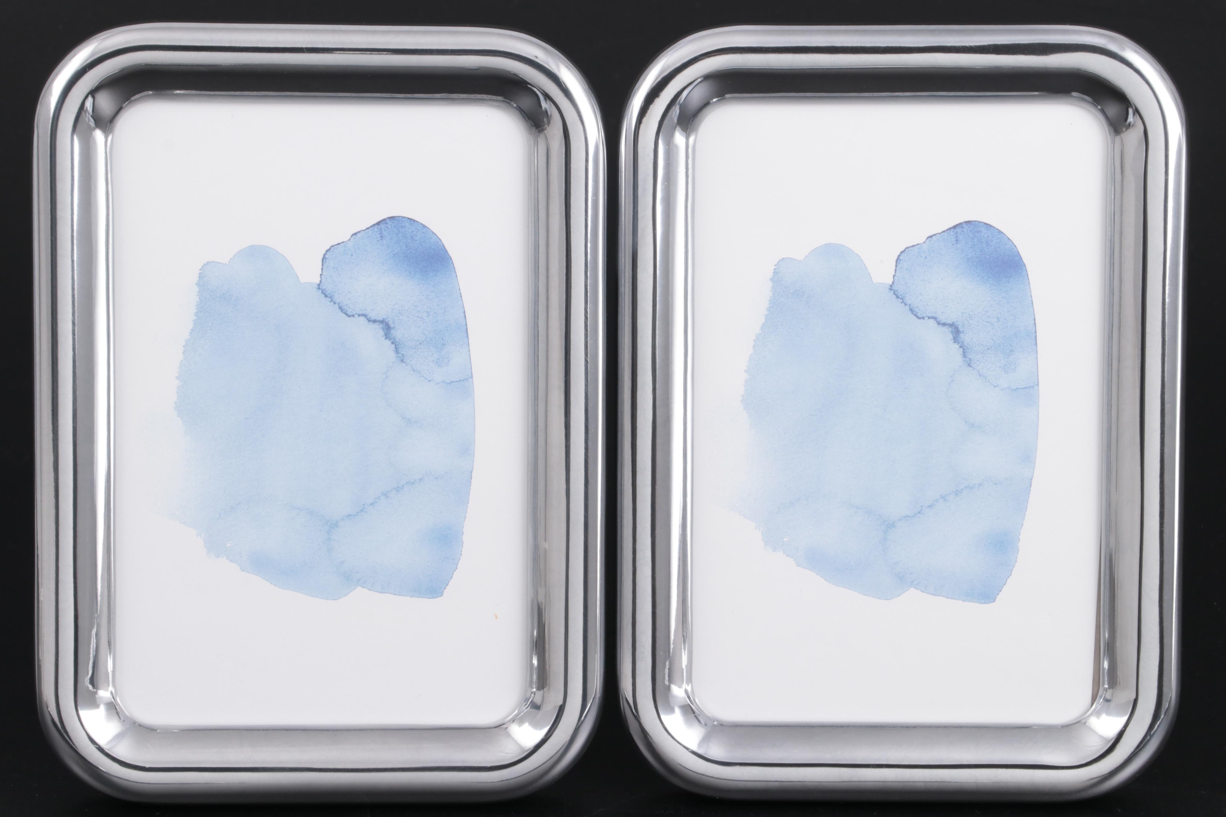 Georg Jensen "Tableau" Aluminum Tabletop Picture Frames