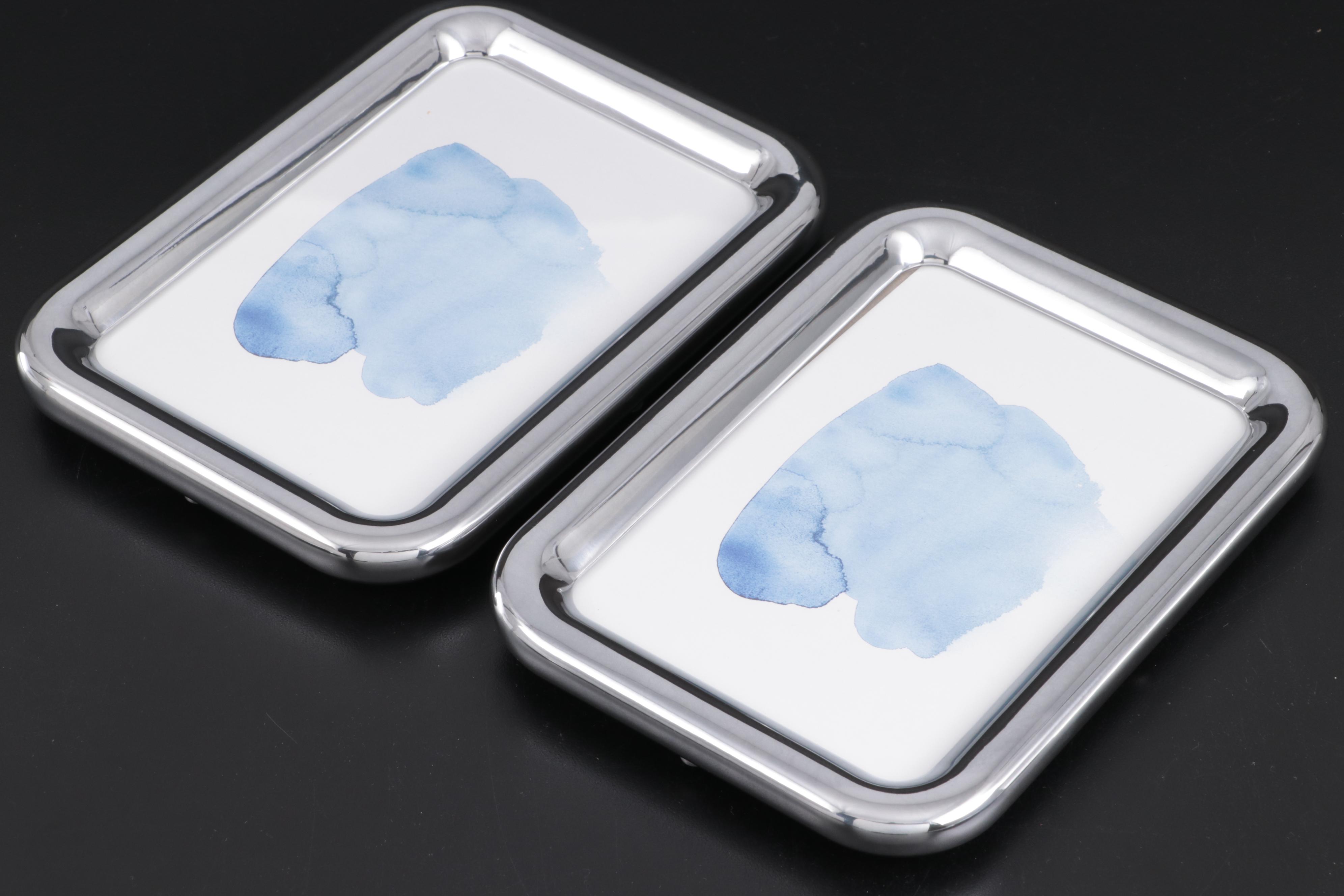 Georg Jensen "Tableau" Aluminum Tabletop Picture Frames