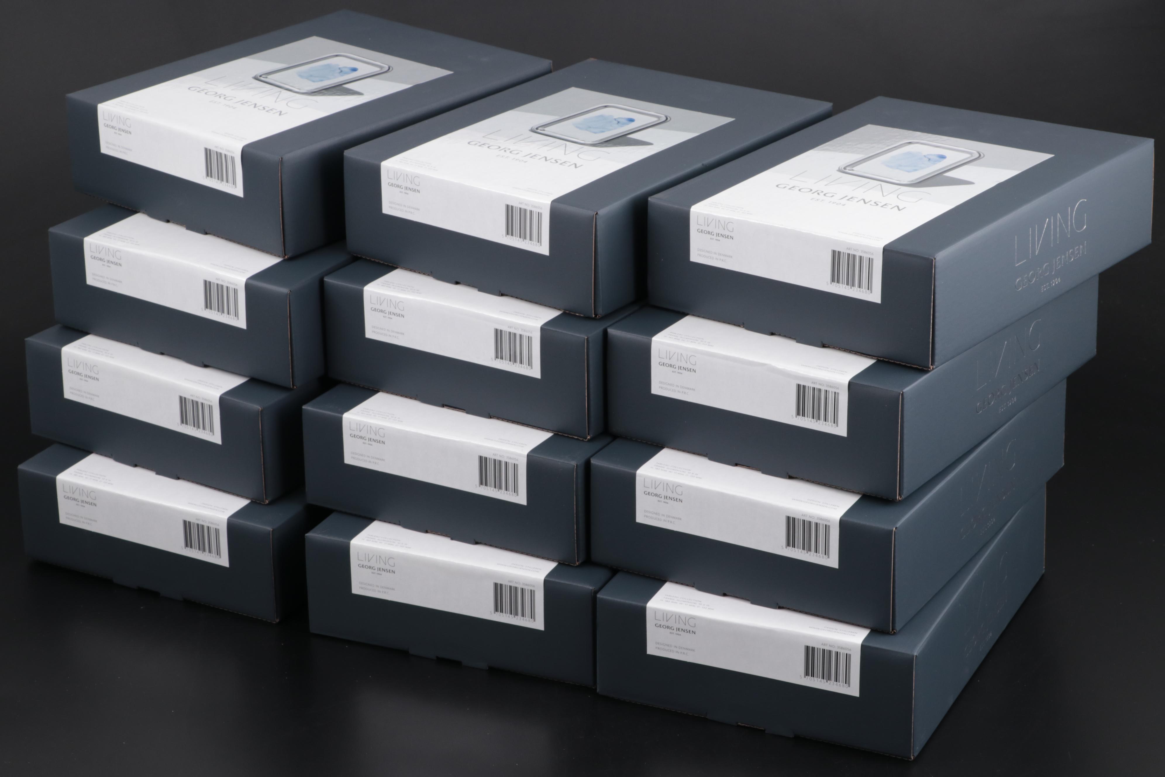 Georg Jensen "Tableau" Aluminum Tabletop Picture Frames