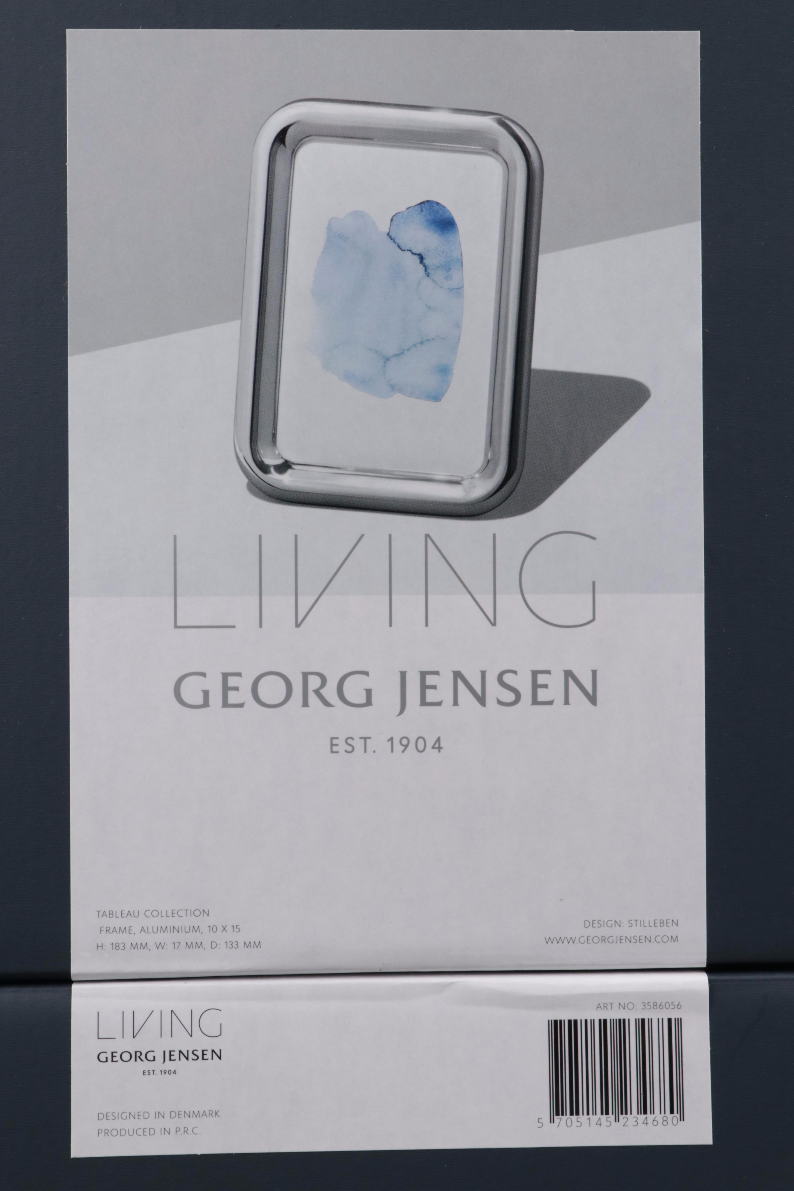 Georg Jensen "Tableau" Aluminum Tabletop Picture Frames