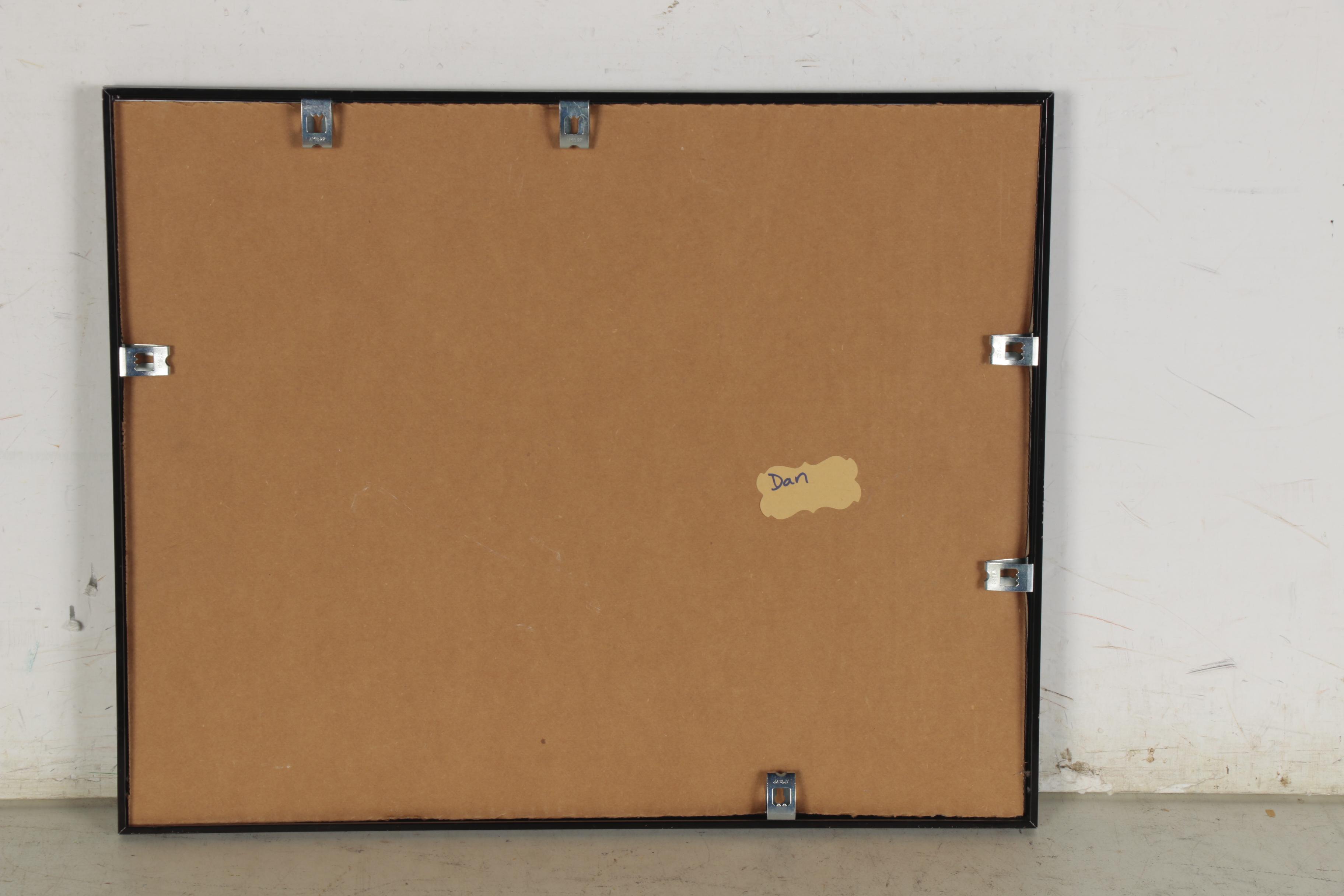 Ink and Marker Drawing of Futurist Style Figures, 21st Century