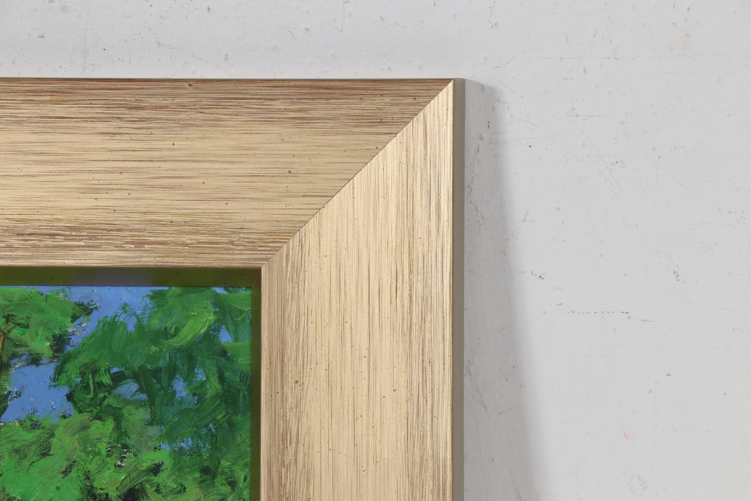 Kenneth R. Burnside River Landscape Oil Painting, 2020