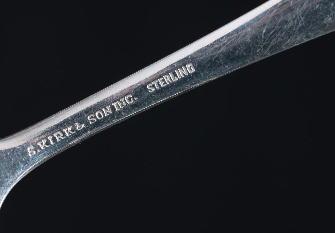 S. Kirk & Son "Repoussé" Sterling Silver Ice Cream Forks