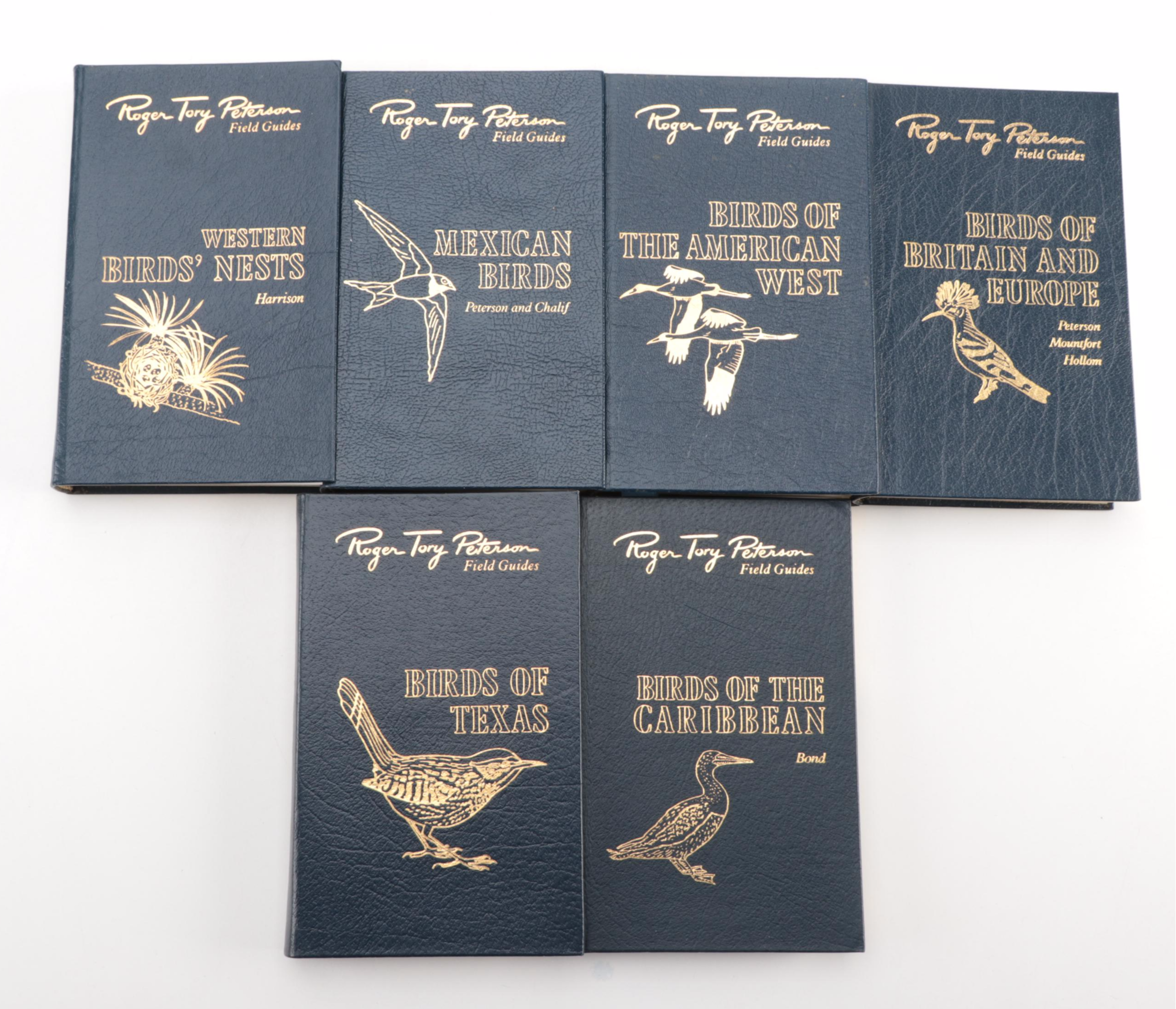 Easton Press Roger Tory Peterson Bird and Insect Field Guide Collection