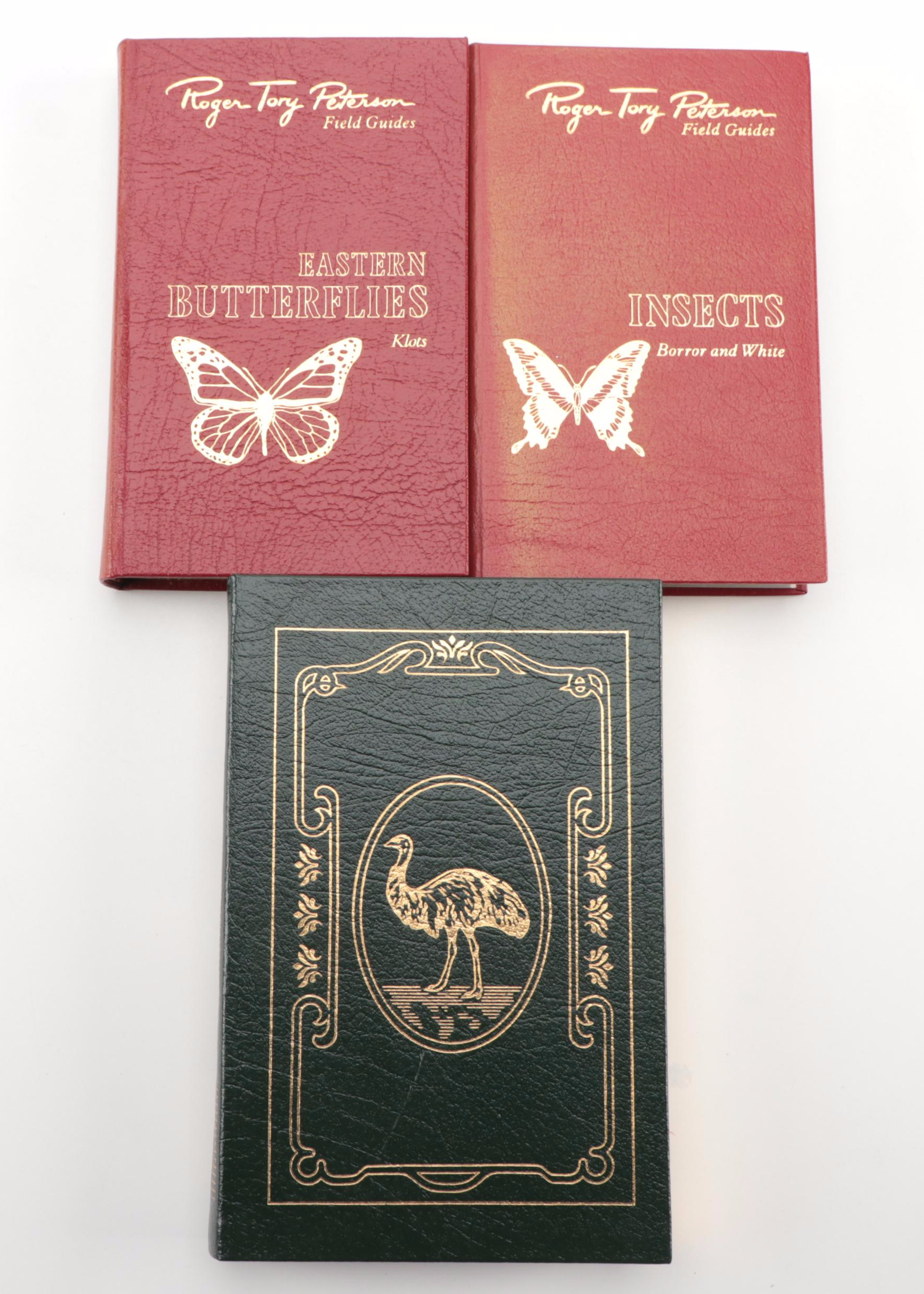 Easton Press Roger Tory Peterson Bird and Insect Field Guide Collection