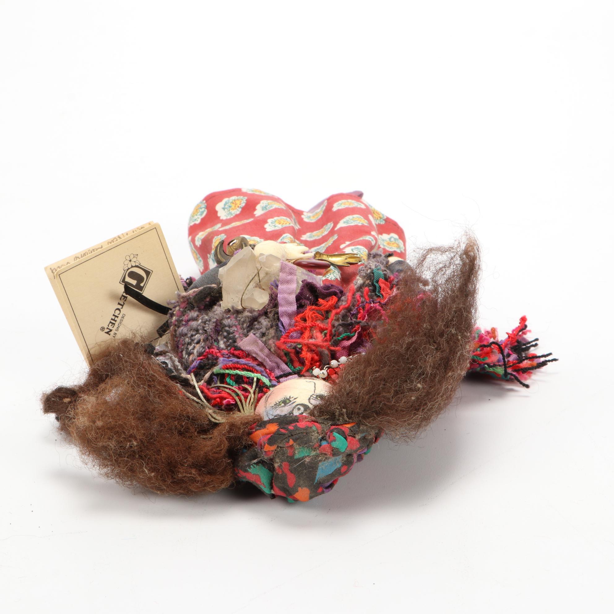 Designs by Gretchen "Amalia the Industrious Child" Hand-Crafted Doll