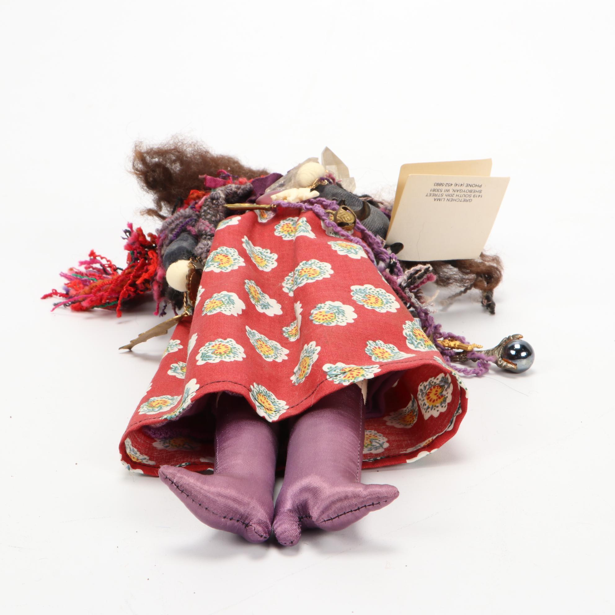 Designs by Gretchen "Amalia the Industrious Child" Hand-Crafted Doll