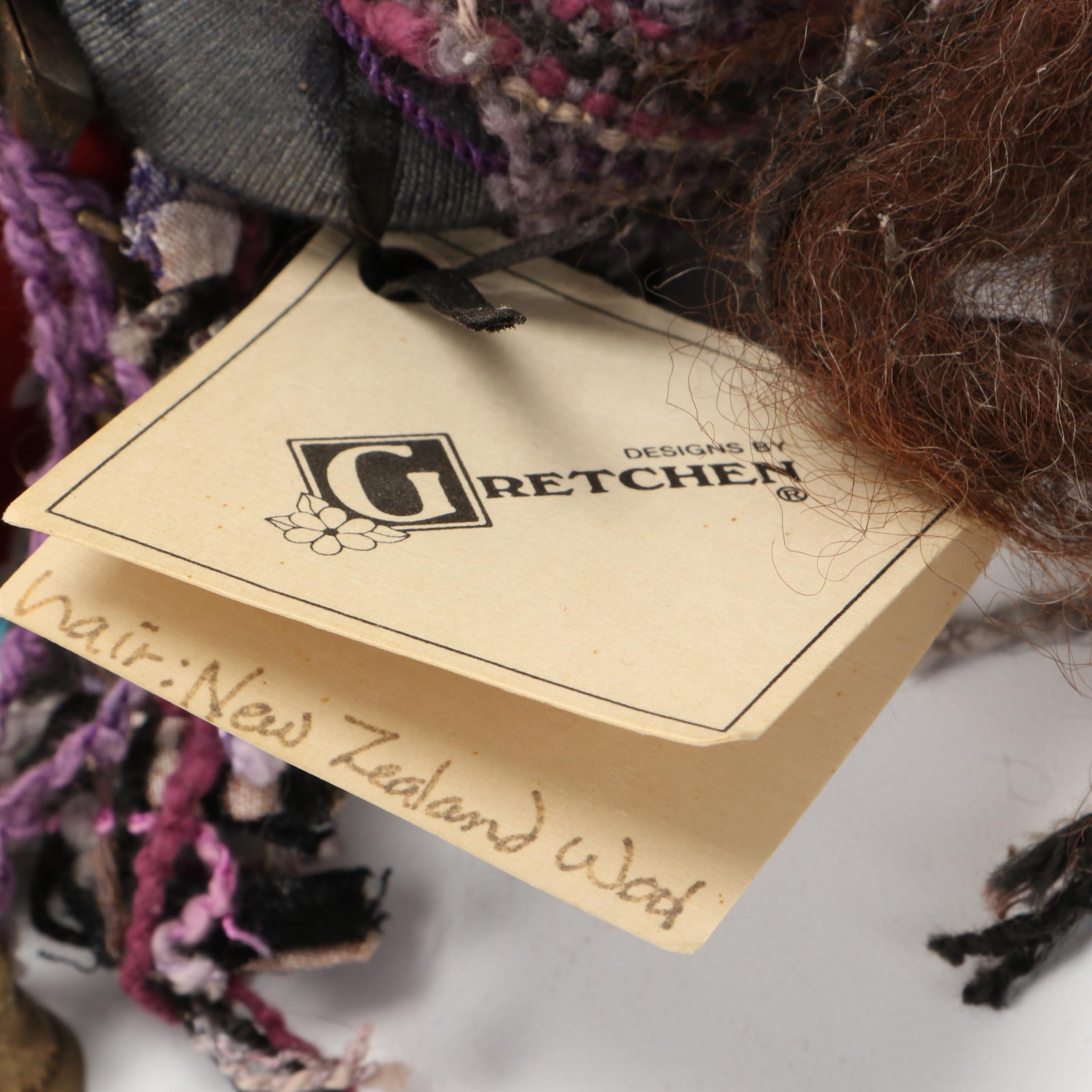 Designs by Gretchen "Amalia the Industrious Child" Hand-Crafted Doll