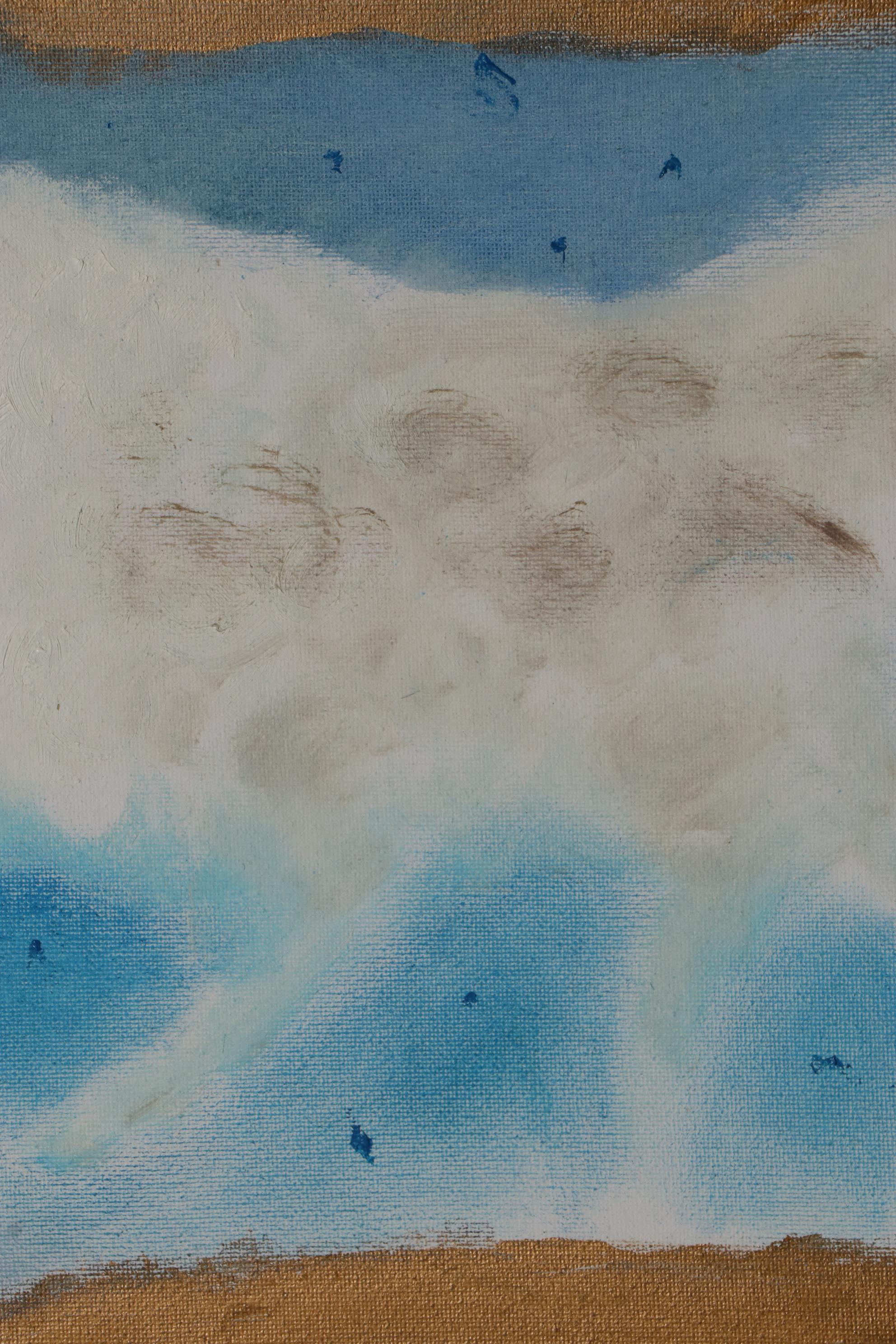 Philip the Transplant Mixed Media Painting "Agnus Dei," 2017