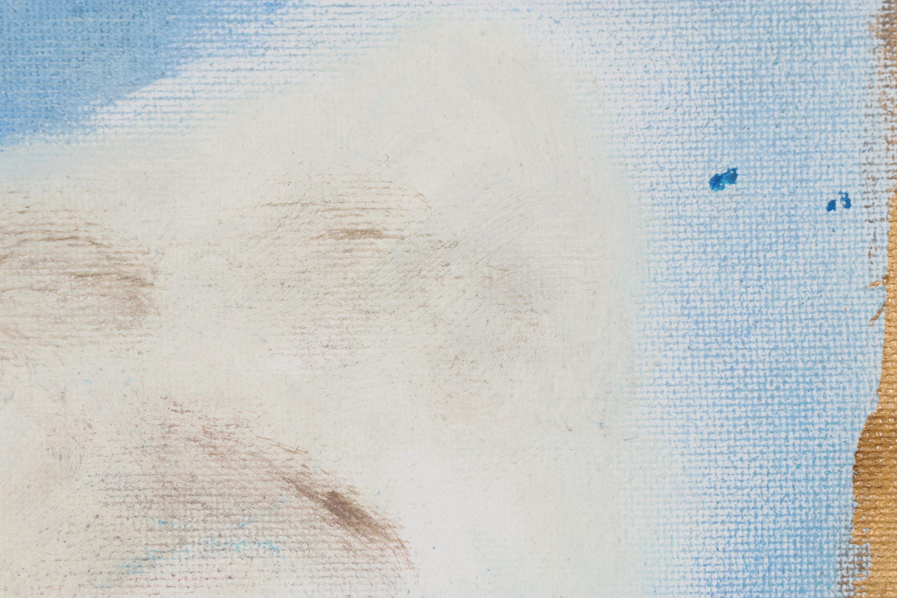 Philip the Transplant Mixed Media Painting "Agnus Dei," 2017