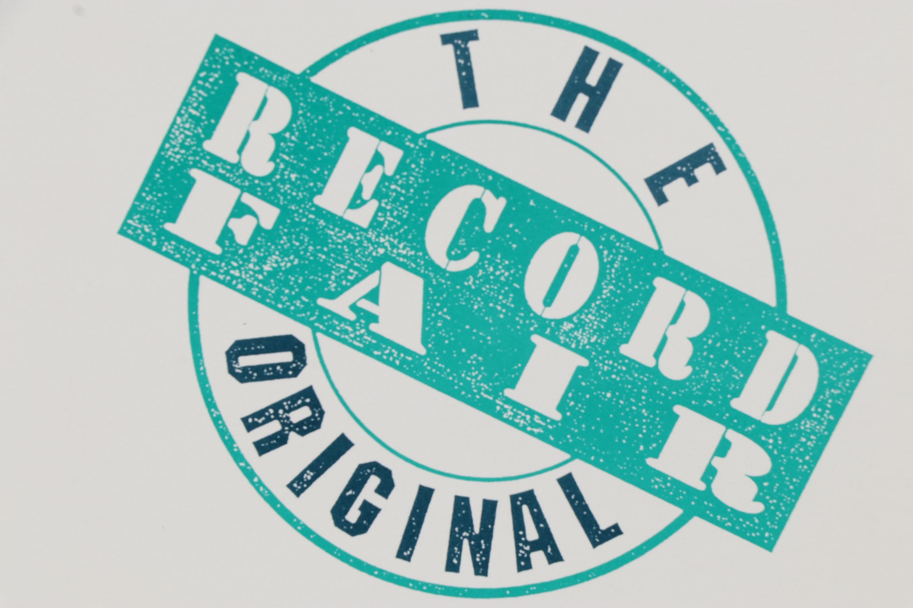 The Blue Caps Commemorative Pittsburgh Record Fair Poster