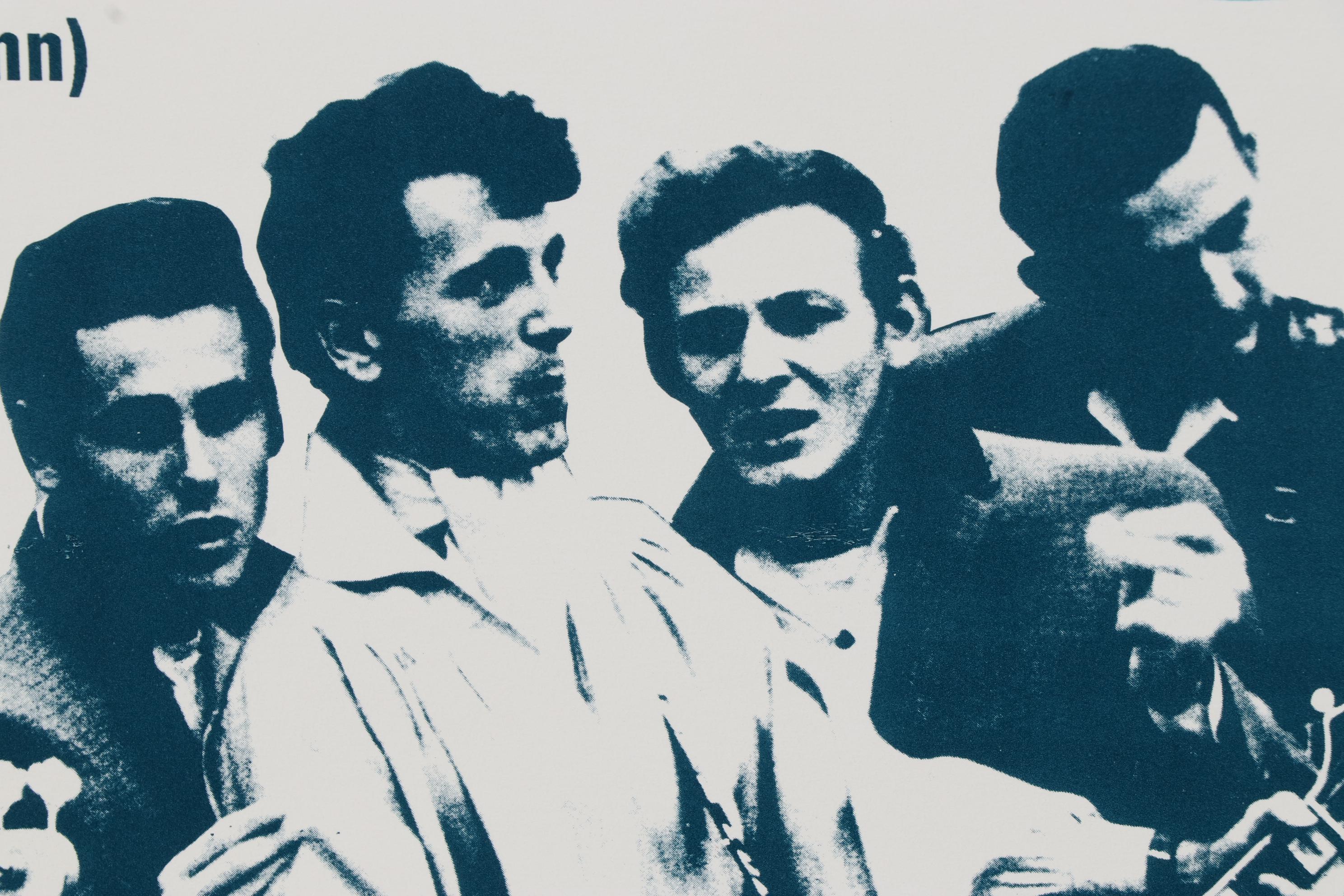 The Blue Caps Commemorative Pittsburgh Record Fair Poster