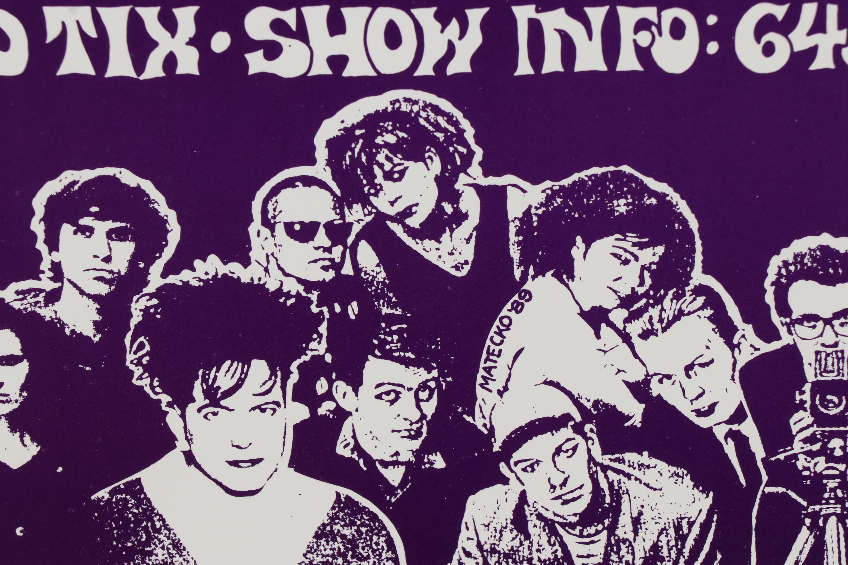 Grateful Dead Commemorative Pittsburgh Rock & Dead Record Expo Poster