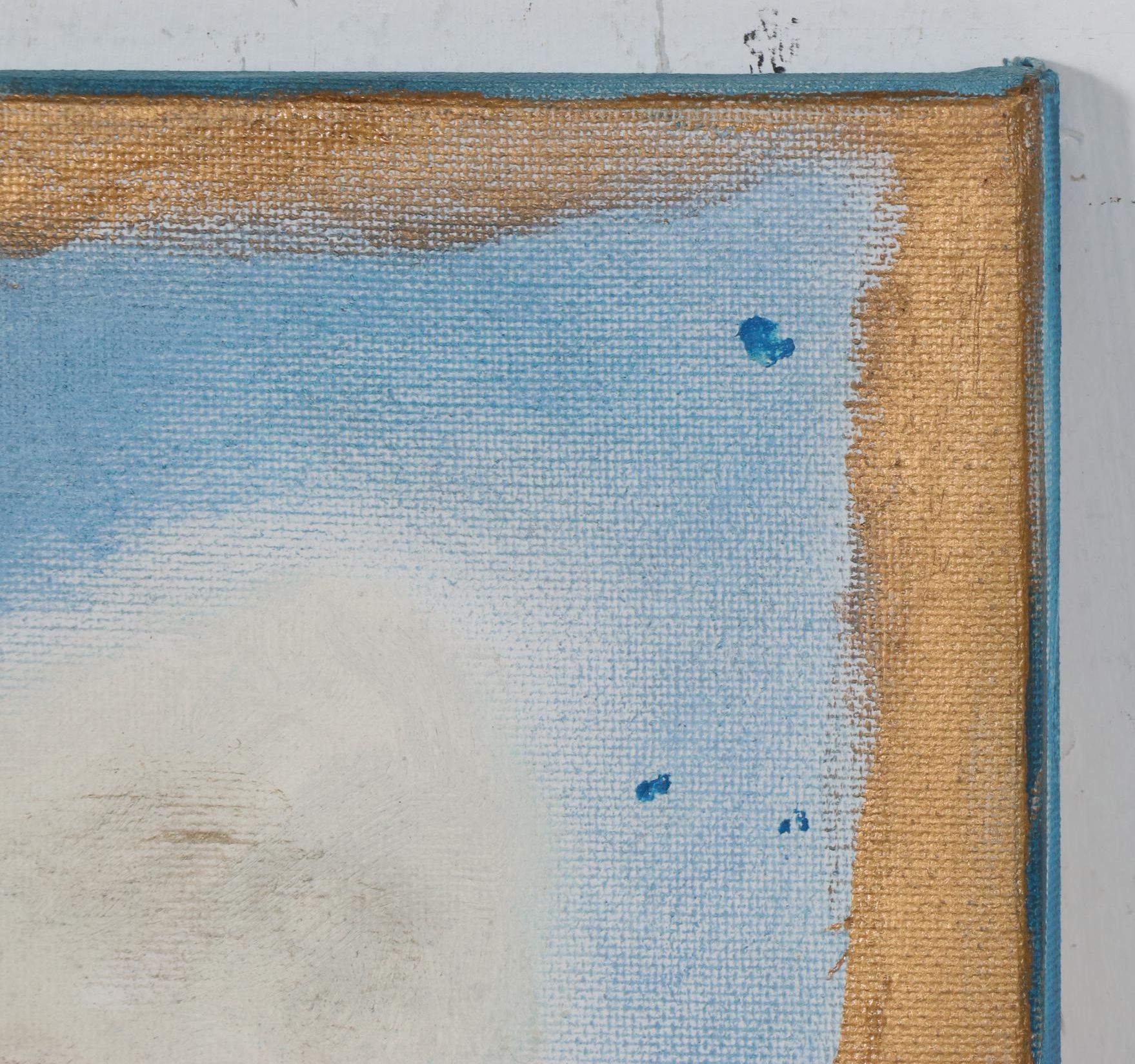 Philip the Transplant Mixed Media Painting "Agnus Dei," 2017