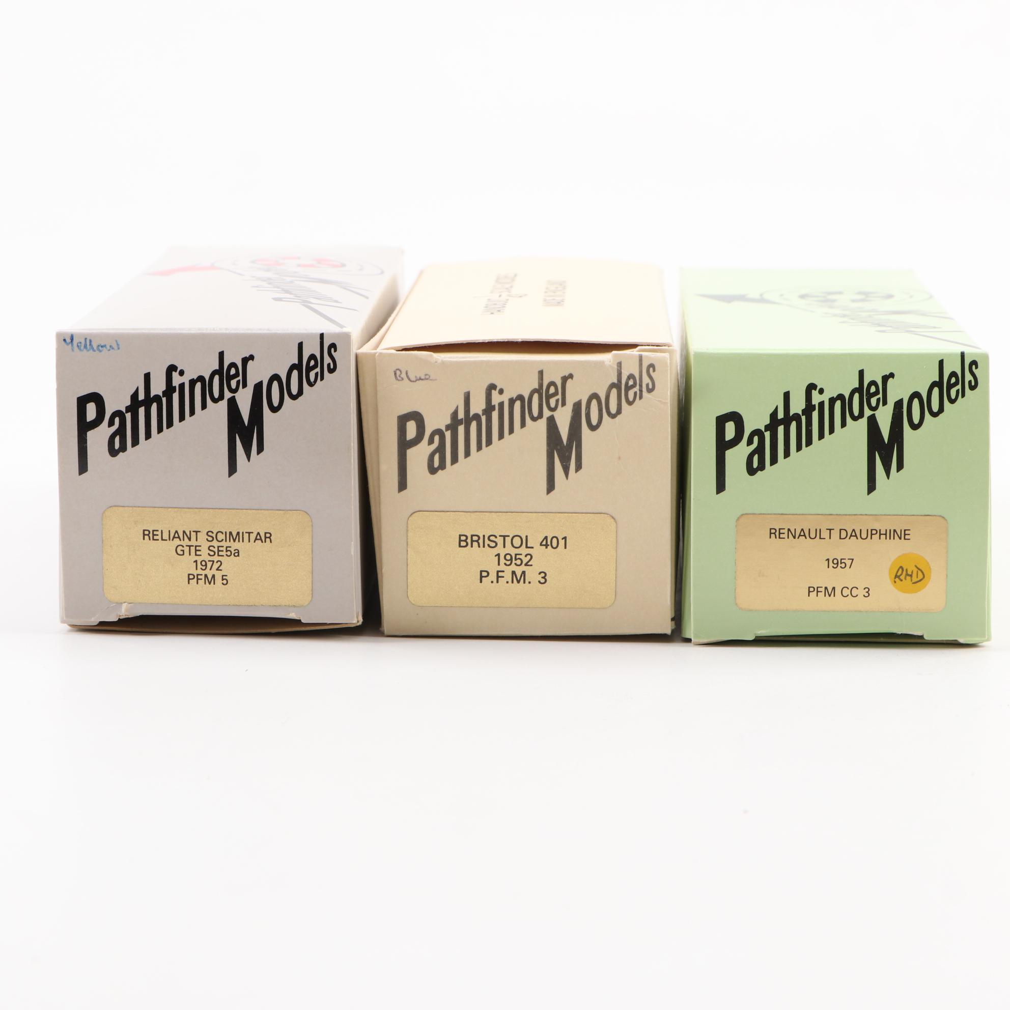 Limited Edition Renault "Dauphine" and More Pathfinder Model Cars