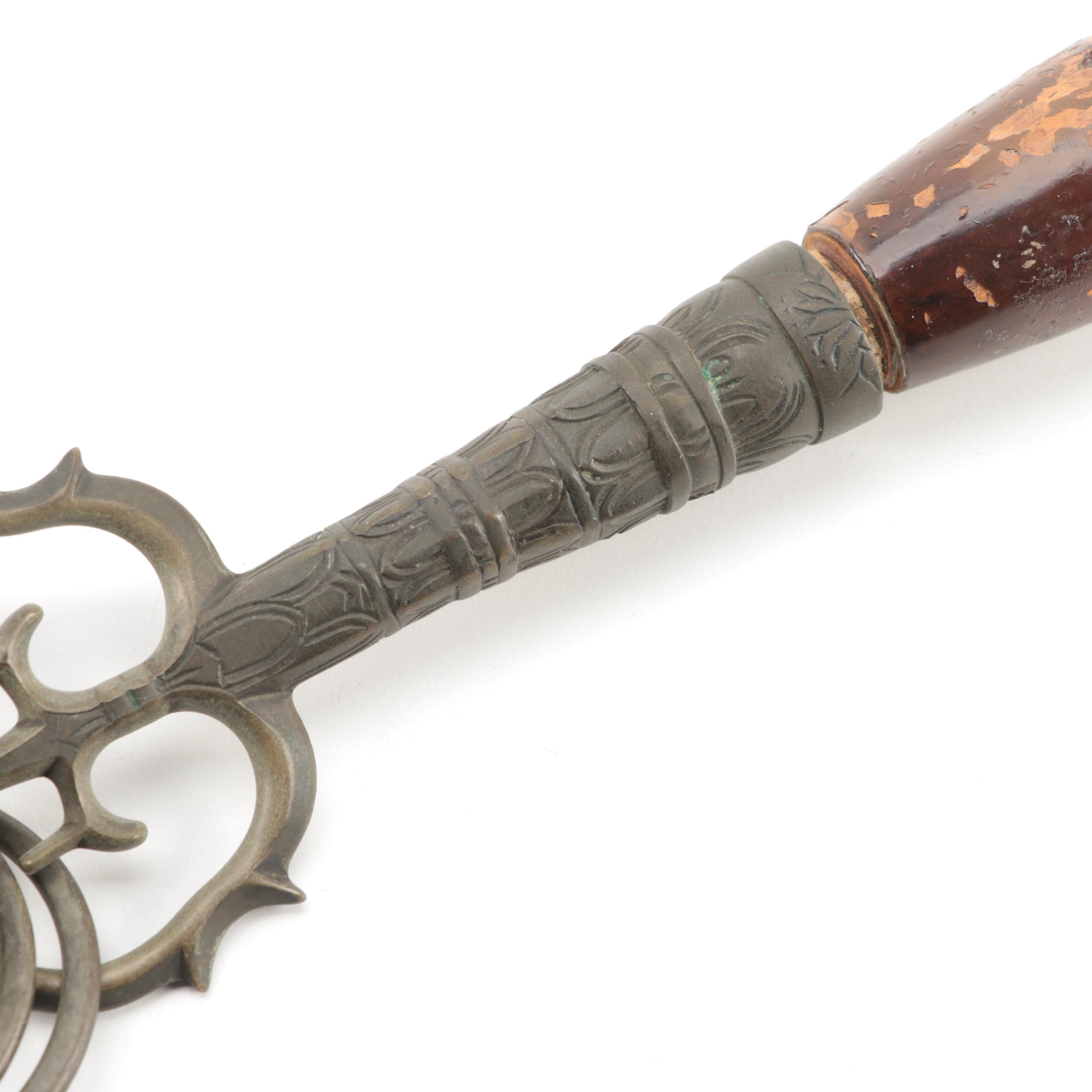 Japanese Ascetic Buddhist Ritual Staff (Shakujō), 19th Century