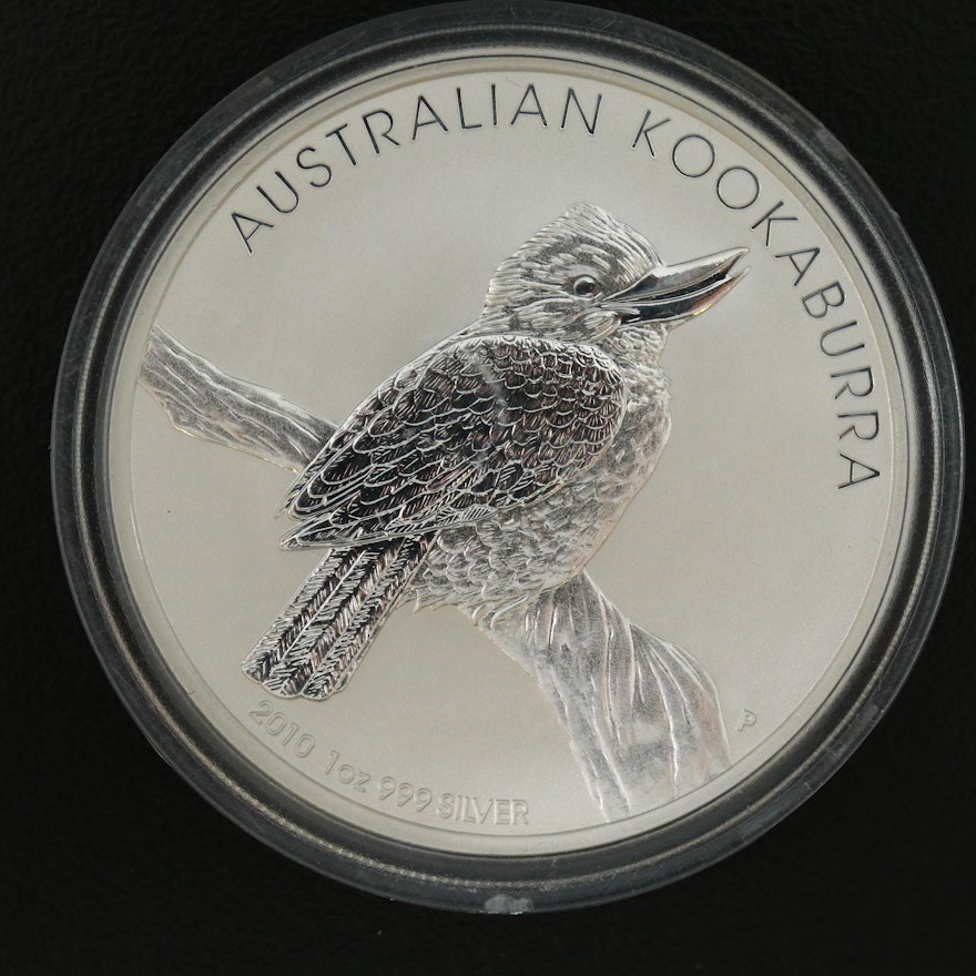 2010 Australia $1 Silver Kookabura Bullion Coin