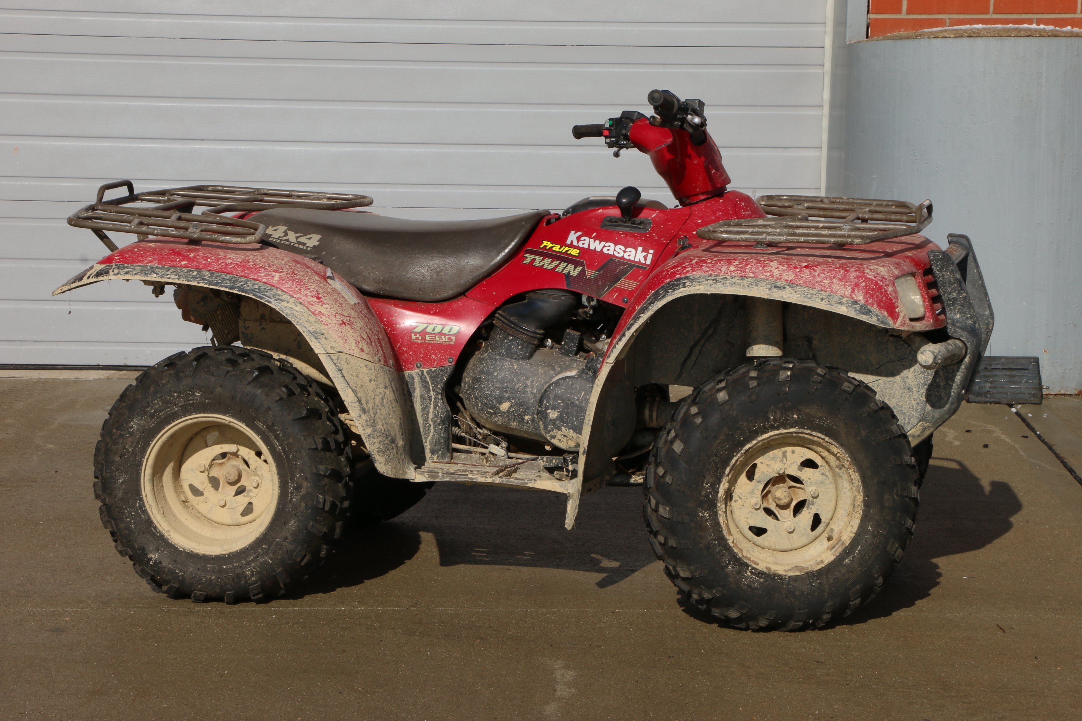 Kawasaki Prairie Twin 700 EBC 4X4 ATV