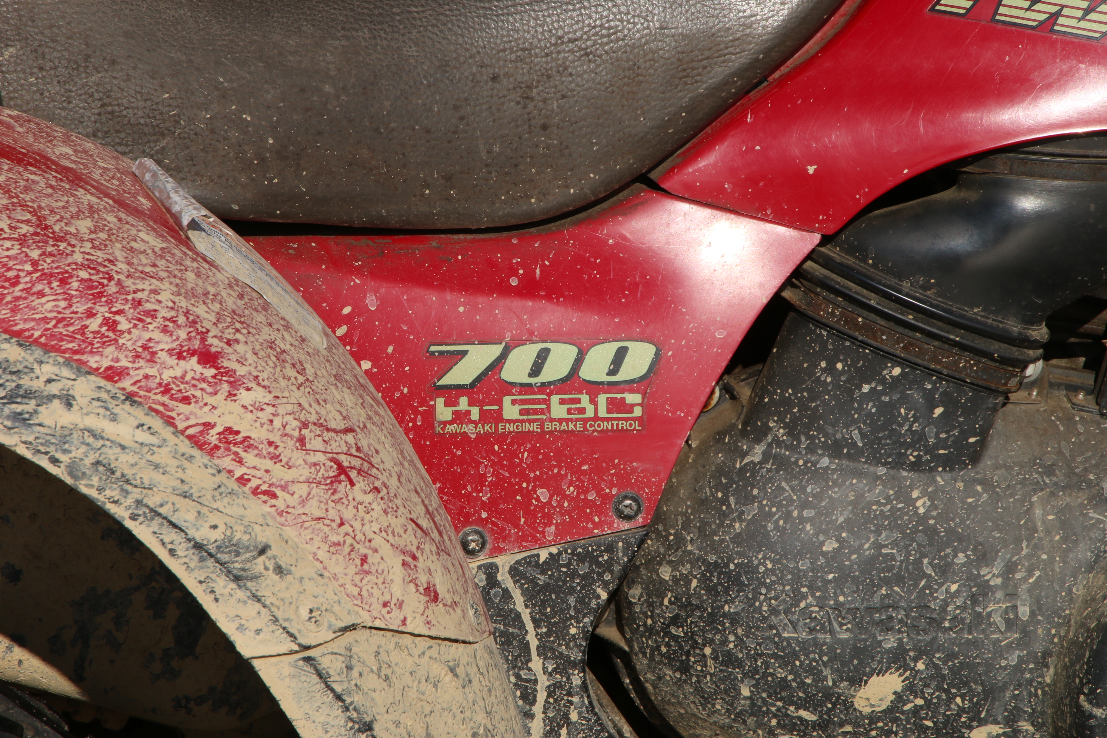 Kawasaki Prairie Twin 700 EBC 4X4 ATV