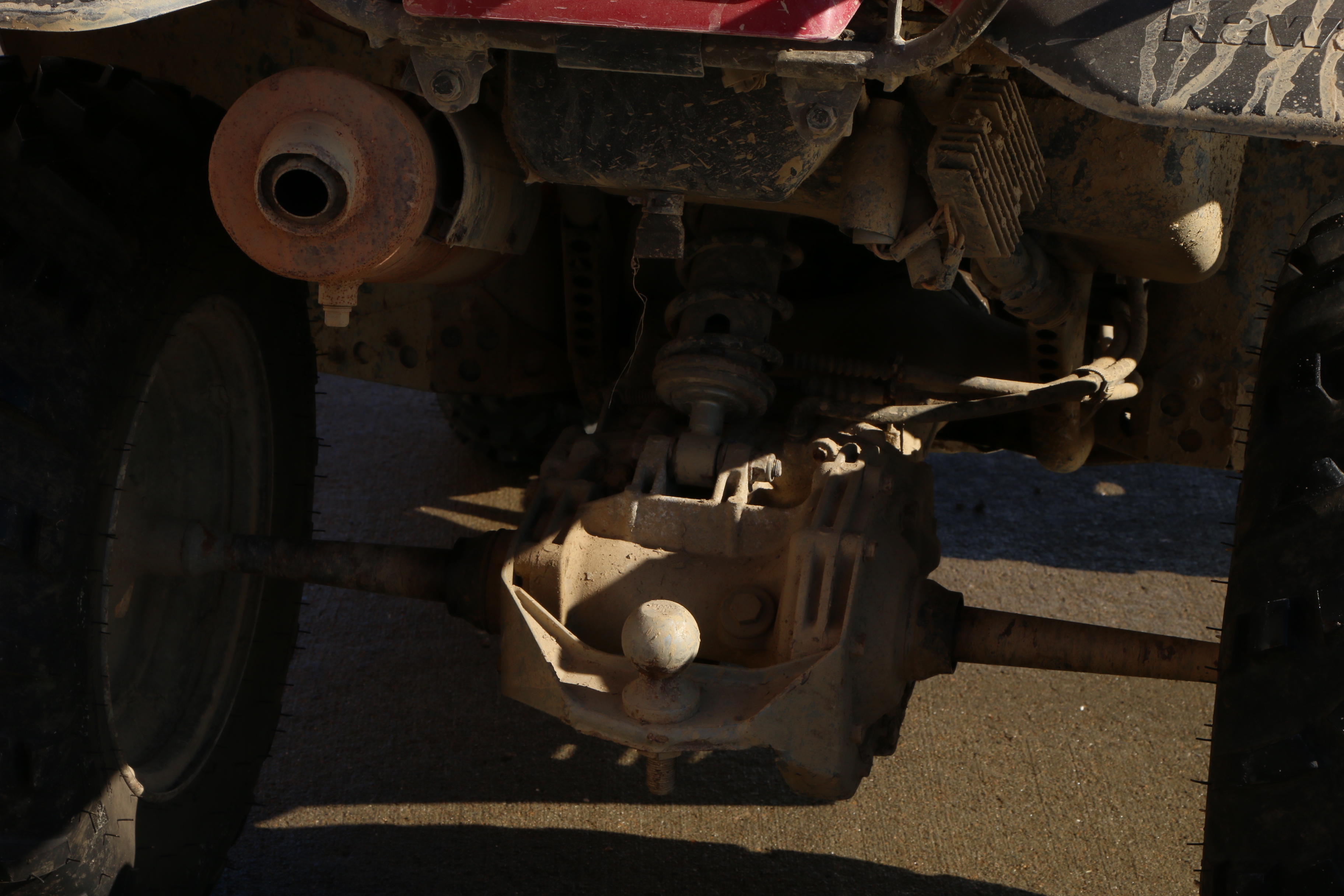 Kawasaki Prairie Twin 700 EBC 4X4 ATV